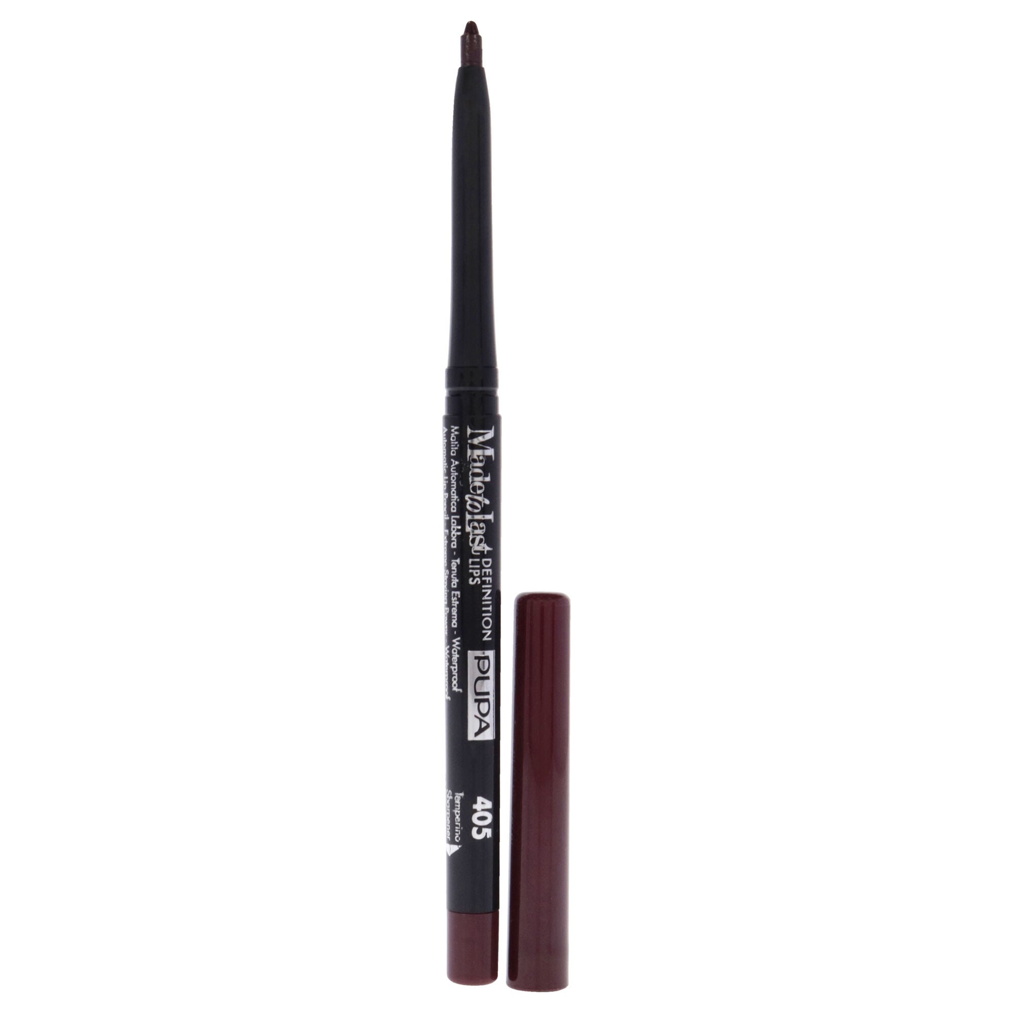Made To Last Definition Lips - 405 Plum by Pupa Milano for Women - 0.012 oz Lip Pencil, See Description, hi-res image number 0