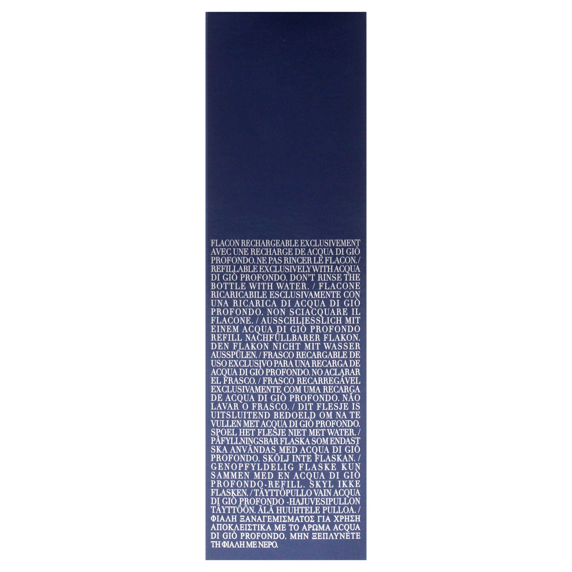 Acqua Di Gio Profondo by Giorgio Armani for Men - 3.3 oz EDP Spray, Clear, alternate image number 5