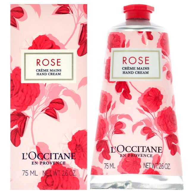 Rose Hand Cream by LOccitane for Unisex - 2.6 oz Cream, NA, hi-res image number null