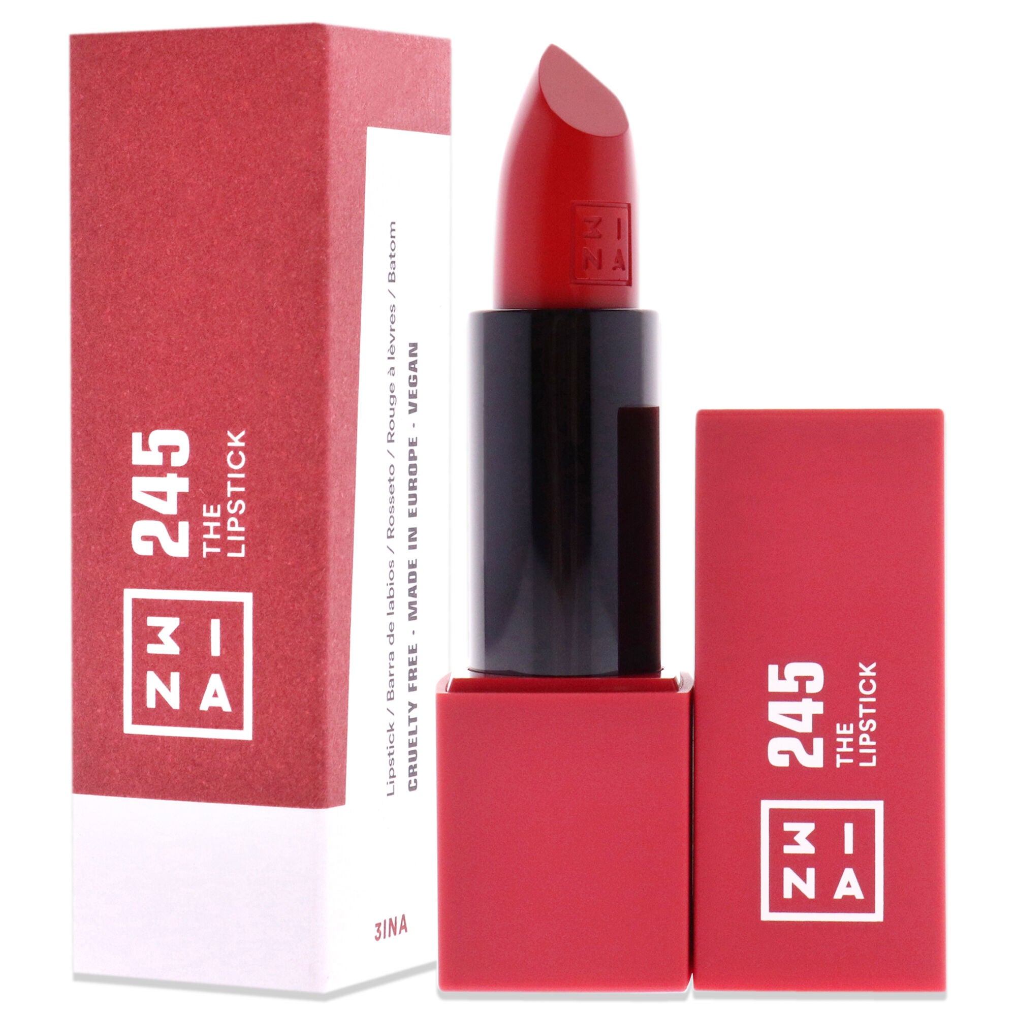The Lipstick - 245 Deep True Red by 3INA for Women - 0.16 oz Lipstick, See Description, alternate image number 3