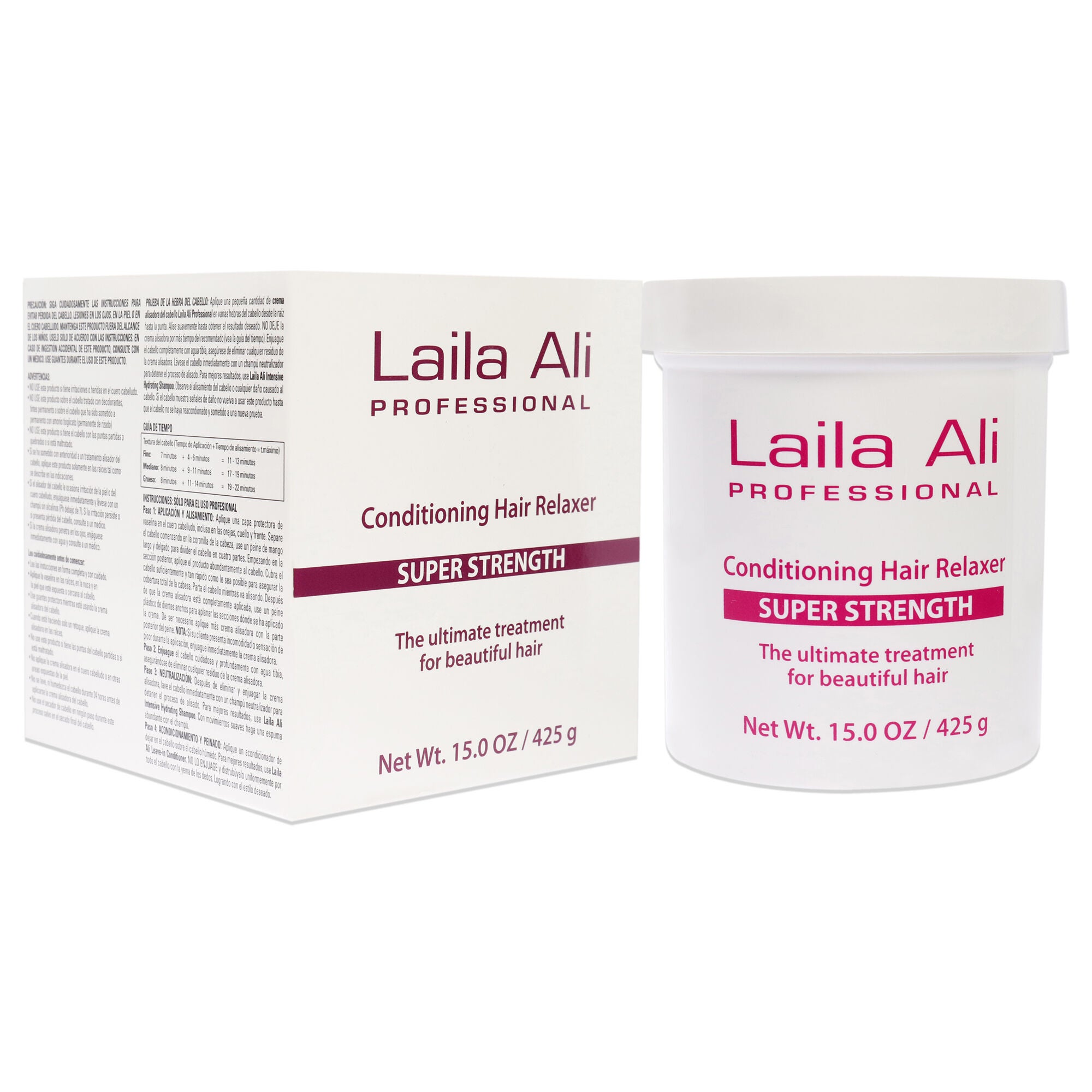 Super Strength Conditioning Hair Relaxer by Laila Ali for Unisex - 15 oz Treatment, , alternate image number 7