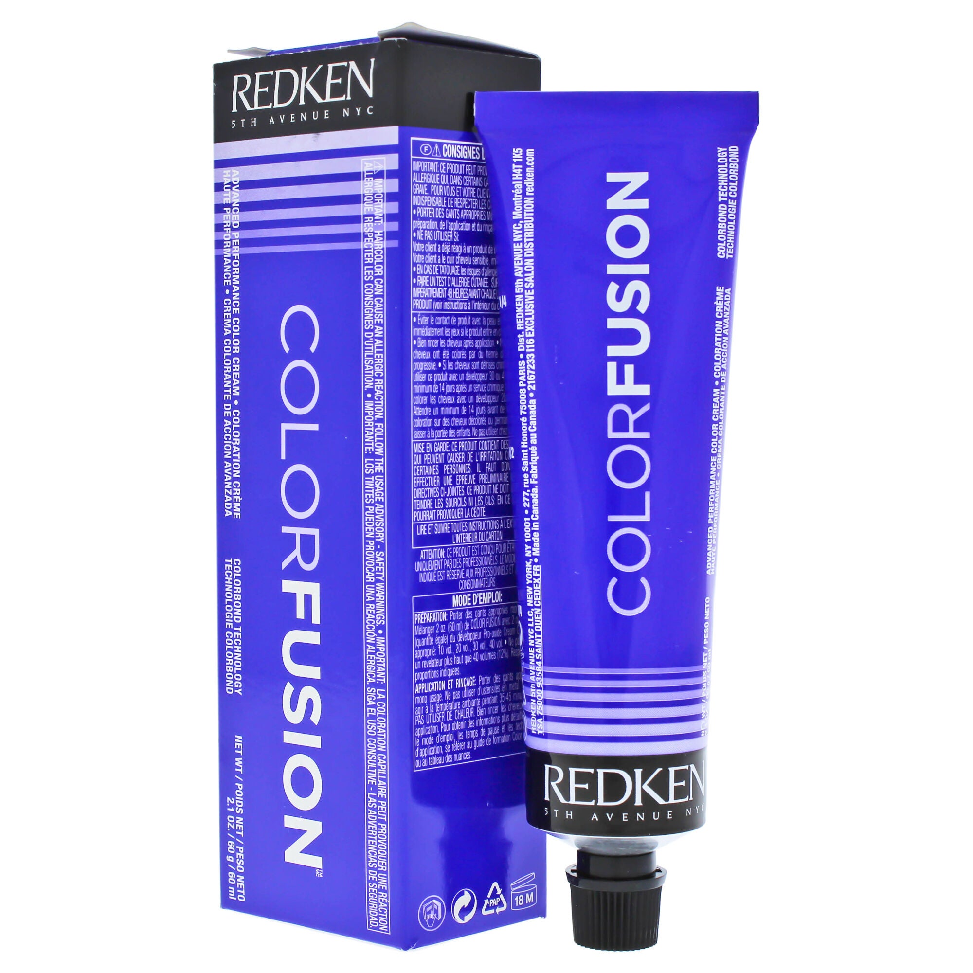 Color Fusion Color Cream Cool Fashion - 9Gv Gold/Violet by Redken for Unisex - 2.1 oz Hair Color, See Description, alternate image number 1