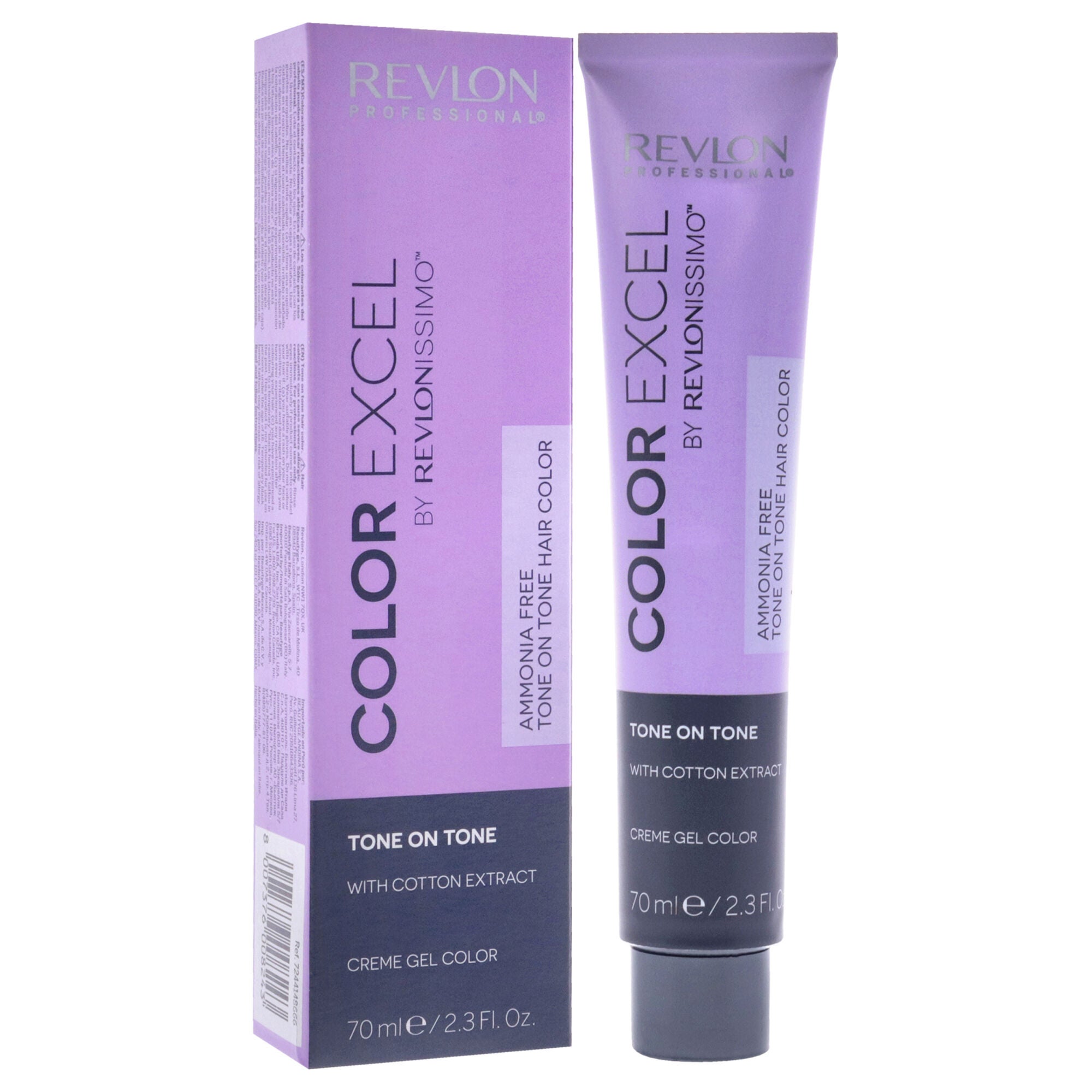 Revlonissimo Color Excel - 66.66 Intense Purple Red by Revlon for Unisex - 2.3 oz Hair Color, See Description, alternate image number 1