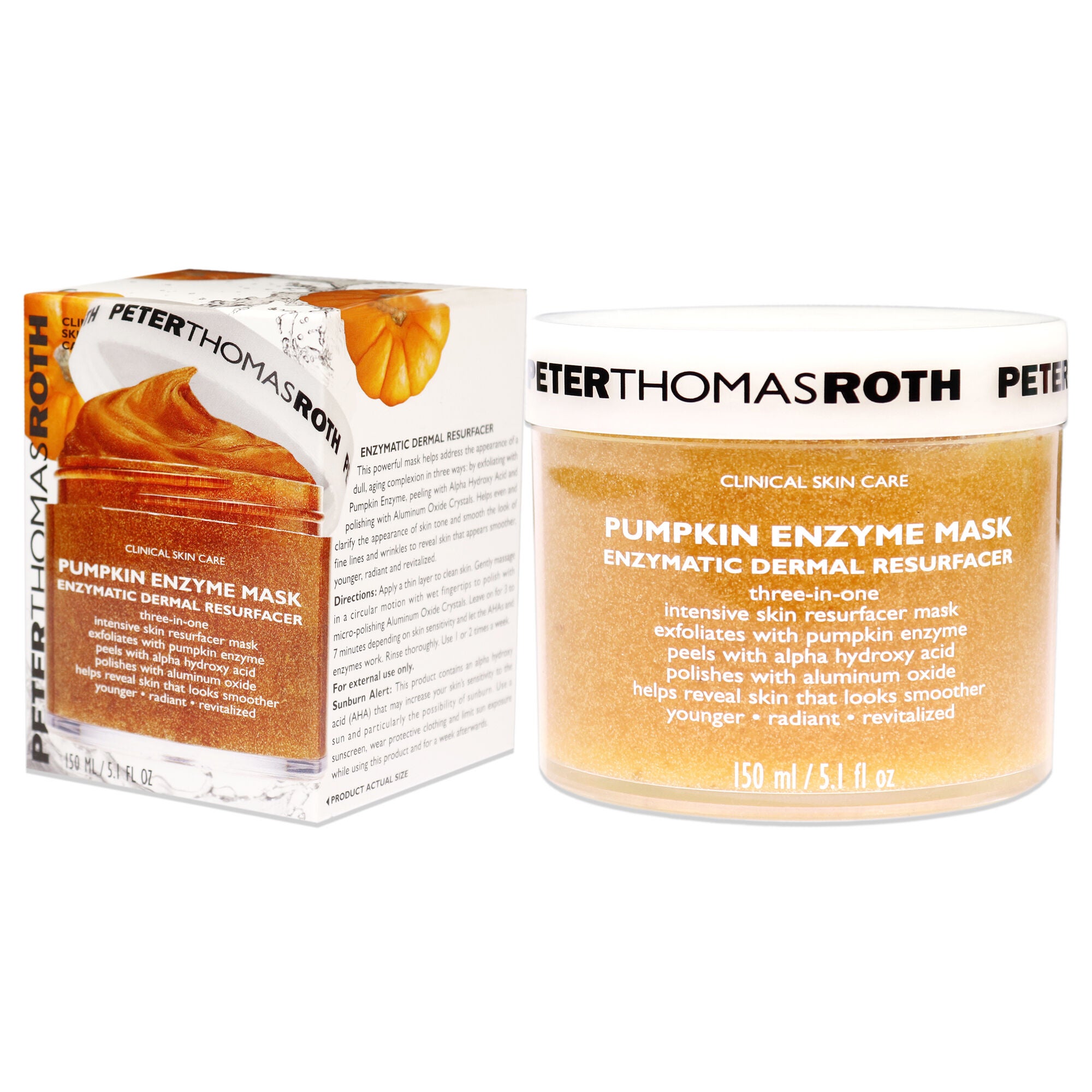 Pumpkin Enzyme Mask by Peter Thomas Roth for Women - 5 oz Mask, See Description, alternate image number 3
