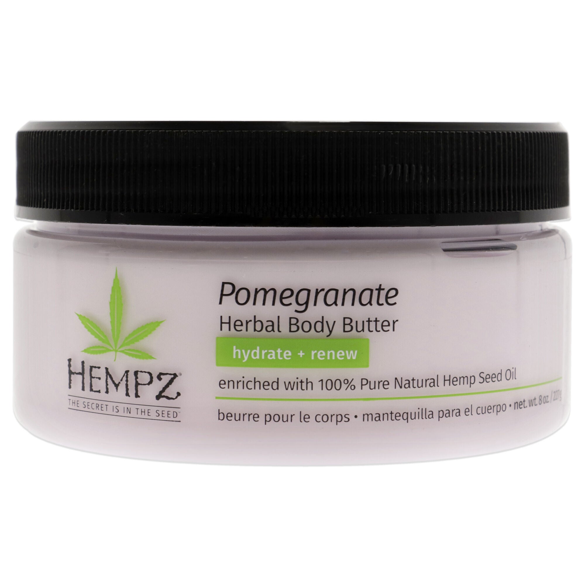 Pomegranate Herbal Body Butter by Hempz for Unisex - 8 oz Body Butter, See Description, hi-res image number 0