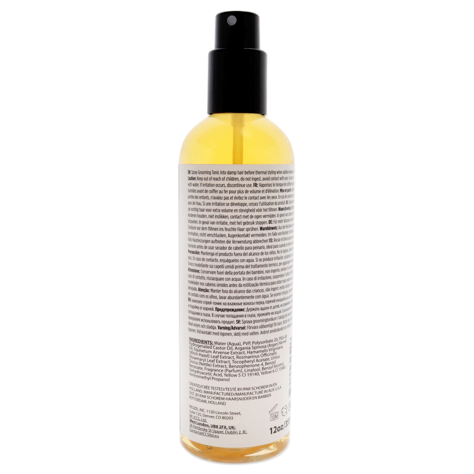 Spray Grooming Tonic by Reuzel for Men - 12 oz Tonic, See Description, alternate image number 2