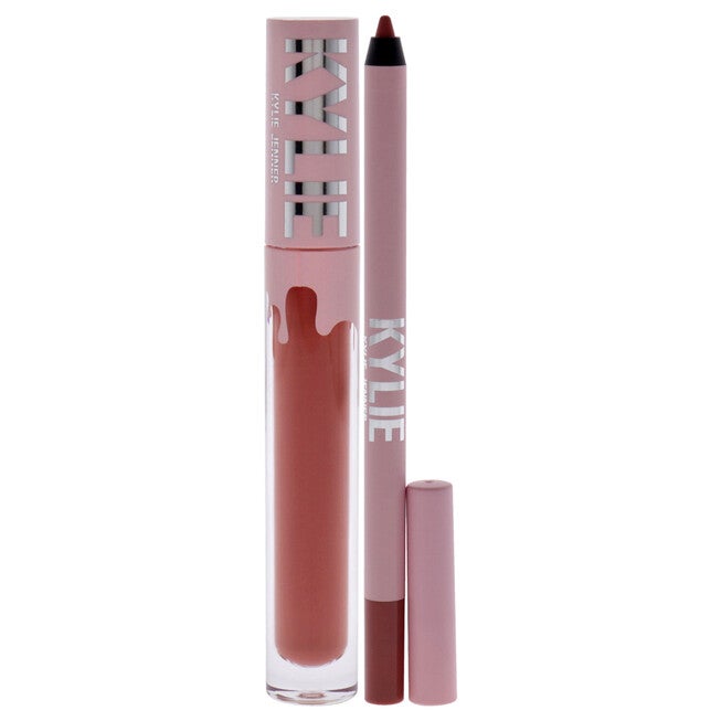 Matte Lip Kit - 505 Autumn by Kylie Cosmetics for Women - 2 Pc 0.10oz Matte Liquid Lipstick, 0.039oz Lip Liner, NA, alternate image number null