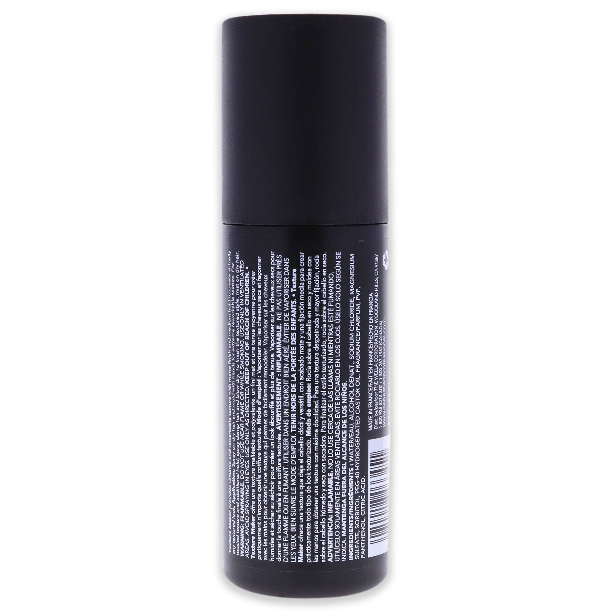 Texture Maker Texturizing Spray by Sebastian for Unisex - 5.07 oz Hair Spray, See Description, alternate image number 2