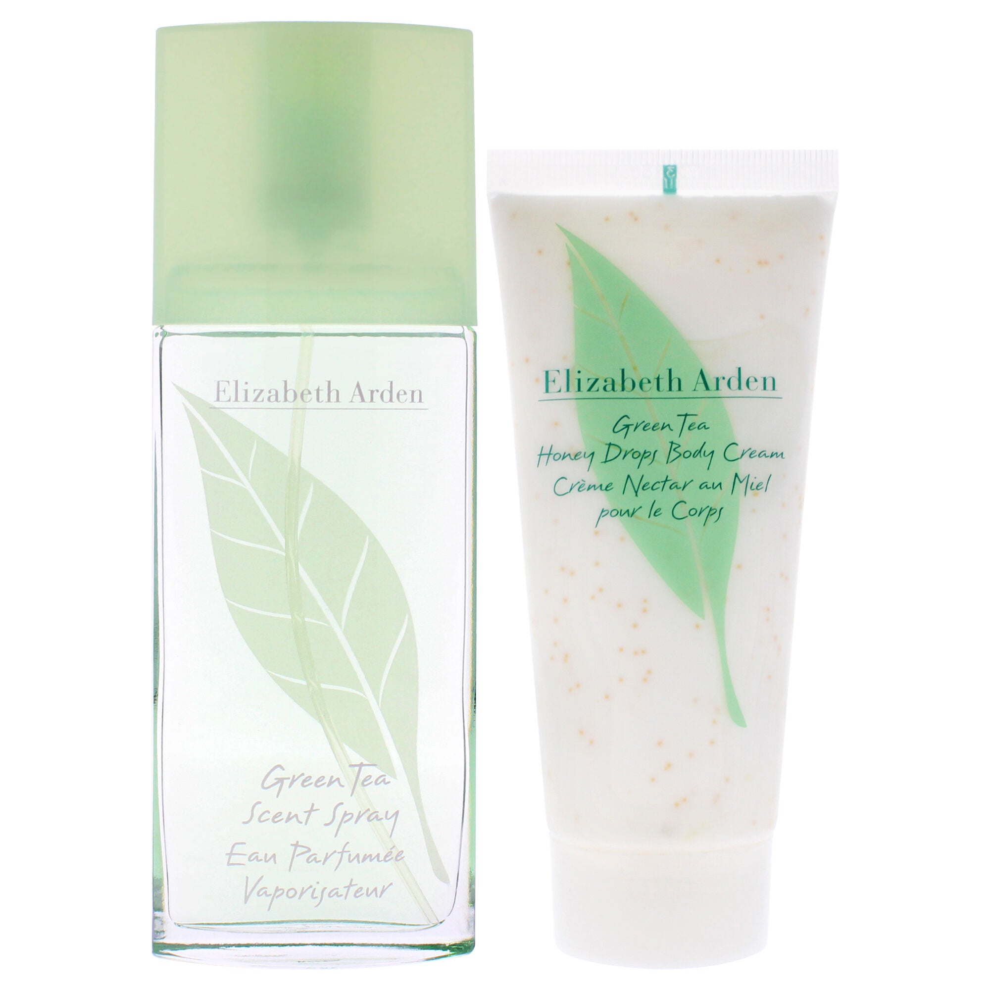 Green Tea by Elizabeth Arden for Women - 2 Pc Gift Set 3.3oz Scent Spray, 3.3oz Body Cream, See Description, alternate image number 3