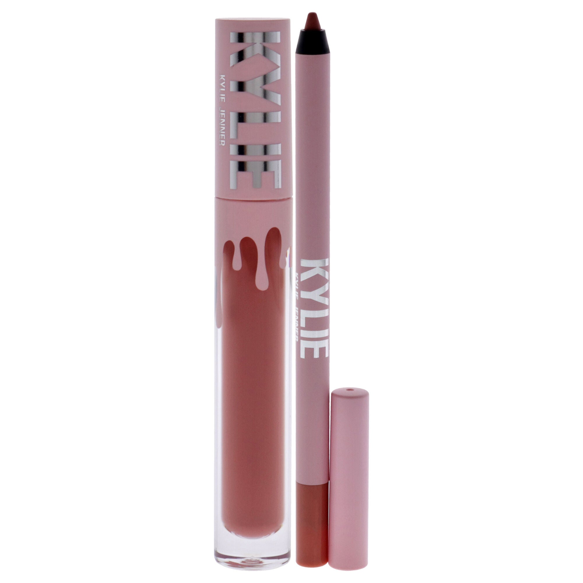 Matte Lip Kit - 801 Queen by Kylie Cosmetics for Women - 2 Pc 0.10oz Matte Liquid Lipstick, 0.039oz Lip Liner, , alternate image number 6