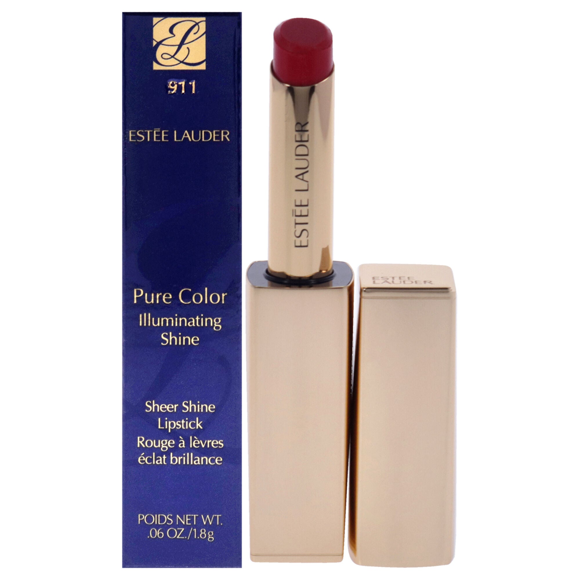 Pure Color Illuminating Shine Lipstick - 911 Little Legend by Estee Lauder for Women - 0.06 oz Lipstick, , alternate image number 5