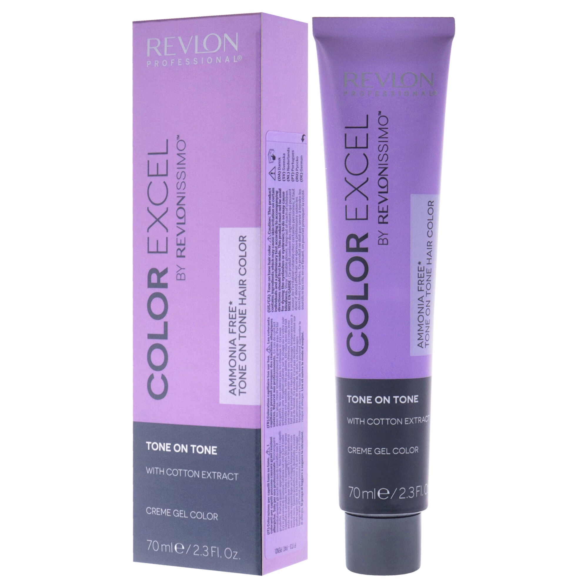 Revlonissimo Color Excel - 7.24 Medium Iridescent Copper Blonde by Revlon for Unisex - 2.3 oz Hair Color, See Description, alternate image number 2