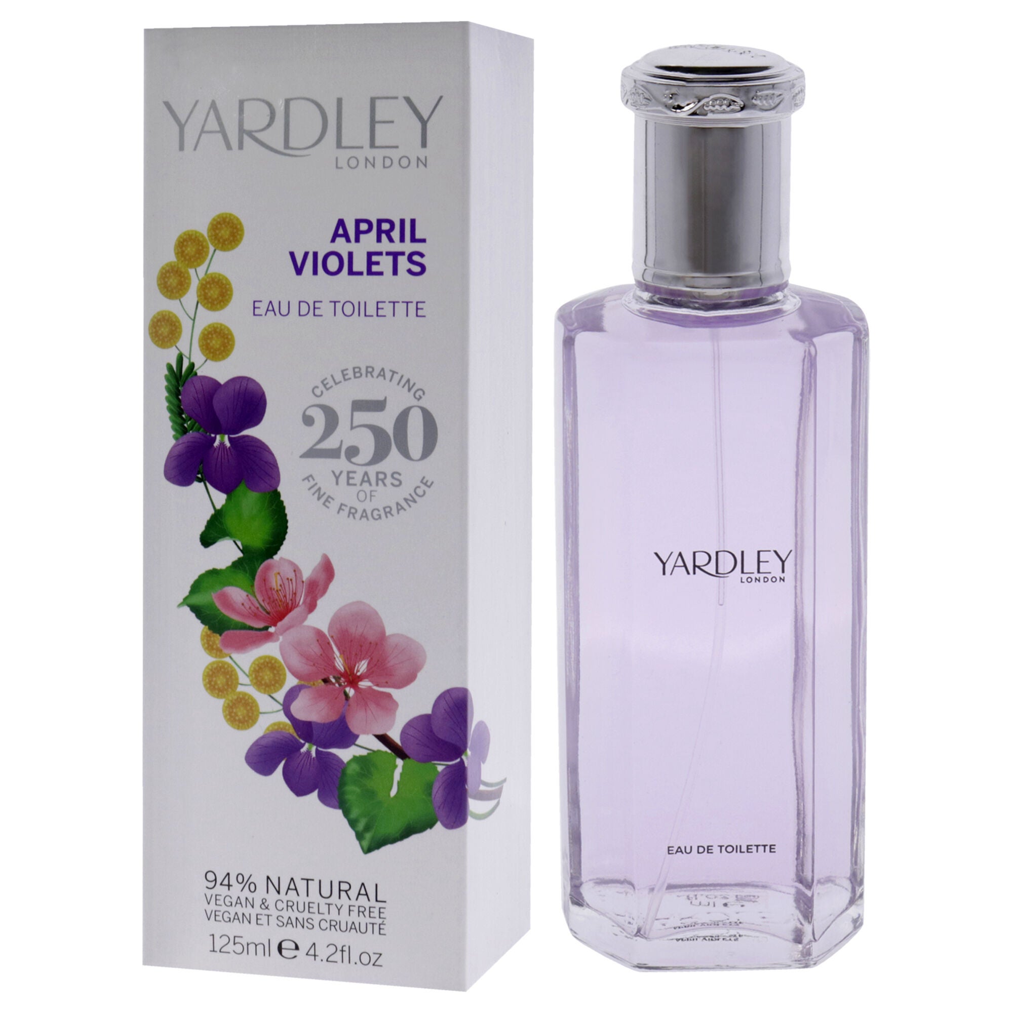 April Violets by Yardley London for Women - 4.2 oz EDT Spray, See Description, alternate image number 3