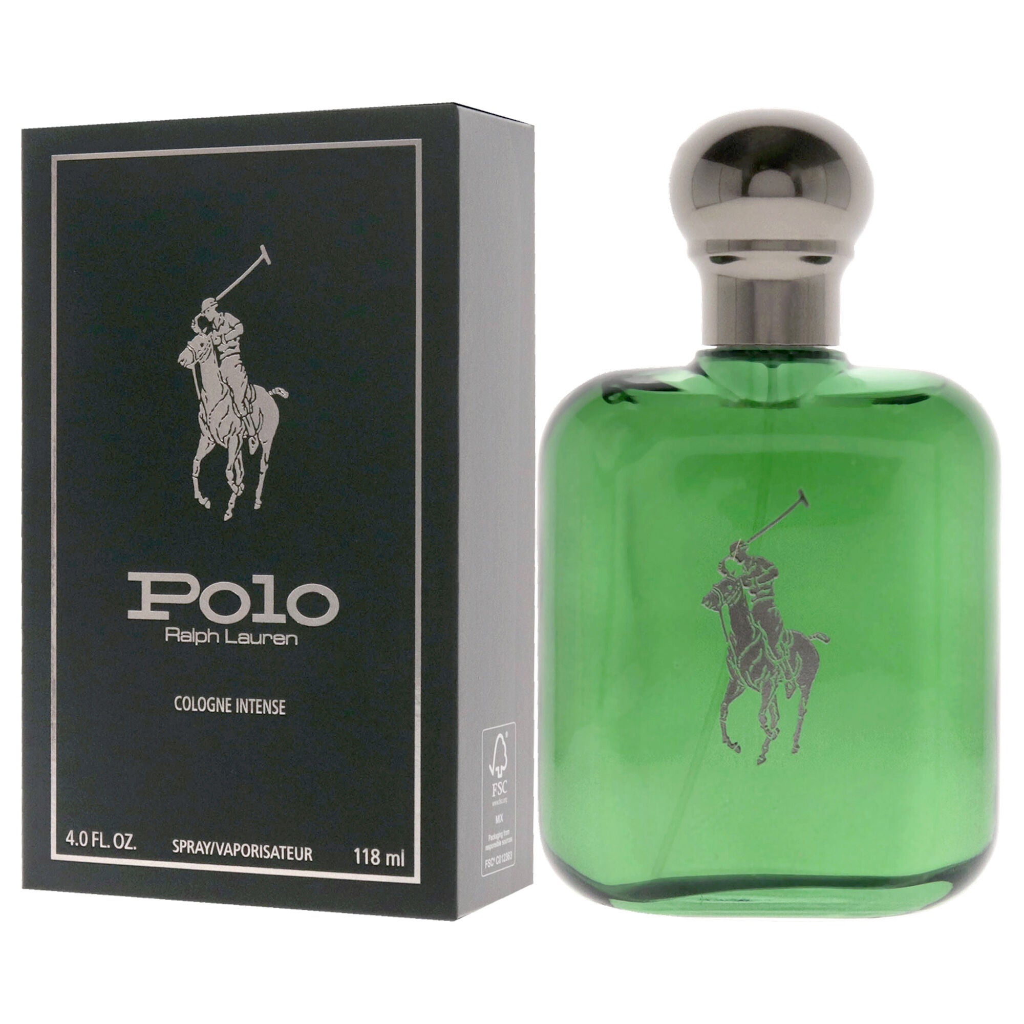 Polo Green by Ralph Lauren for Men - 4 oz Cologne Intense Spray, See Description, alternate image number 3