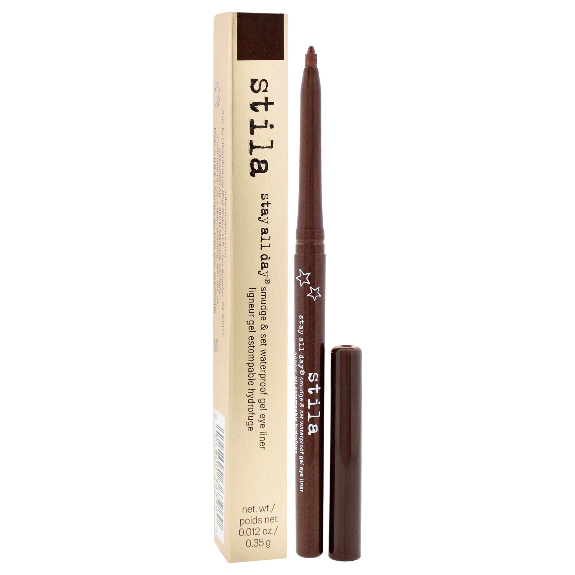 Stay All Day Smudge and Set Waterproof Gel Eye Liner - Lionfish Bronze by Stila for Women - 0.012 oz Eyeliner, See Description, alternate image number 2