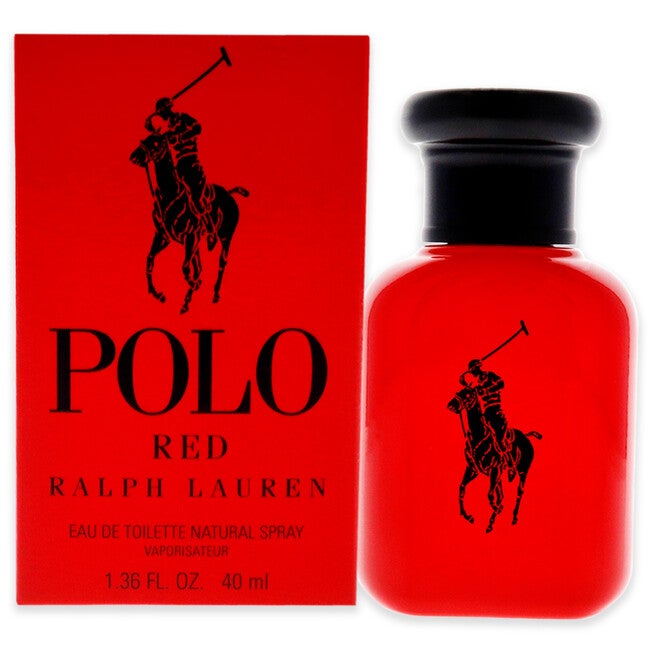Polo Red by Ralph Lauren for Men - 1.36 oz EDT Spray, NA, hi-res image number null