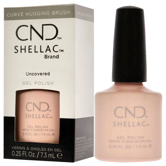 Shellac Nail Color - Uncovered by CND for Women - 0.25 oz Nail Polish, , alternate image number null