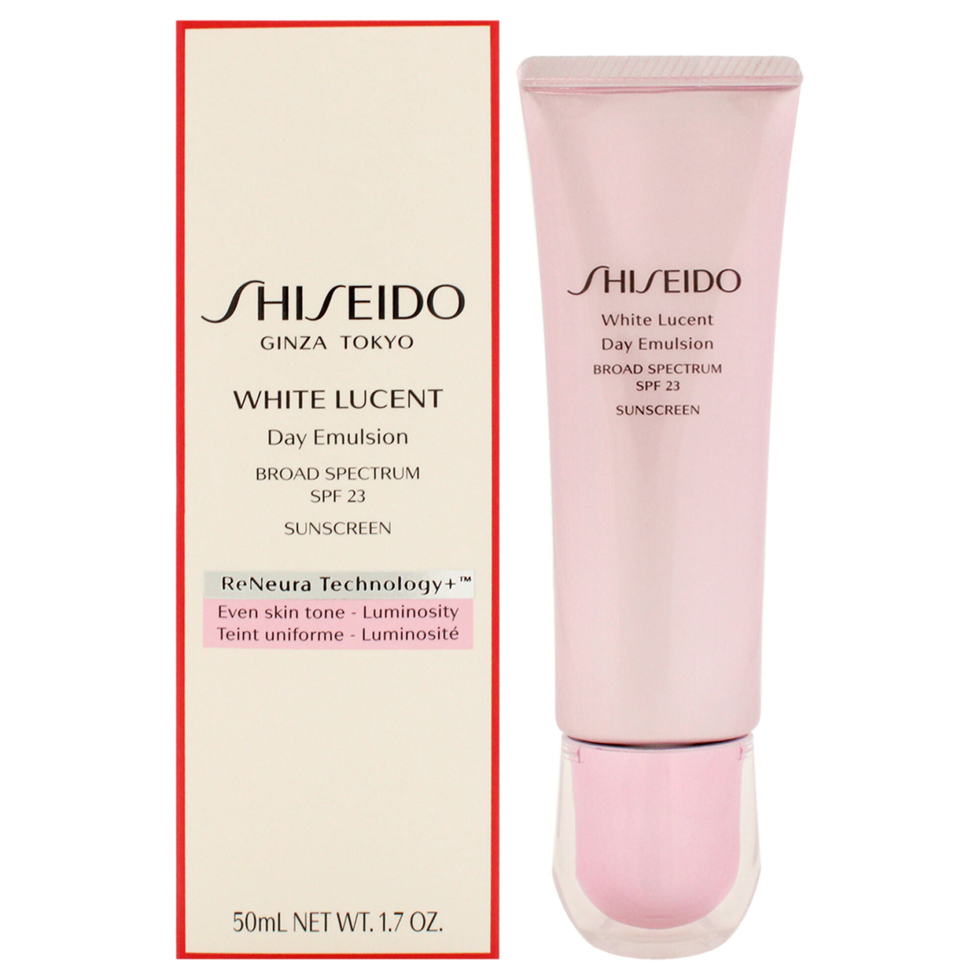 White Lucent Day Emulsion by Shiseido for Unisex - 1.7 oz Emulsion, See Description, hi-res image number 0