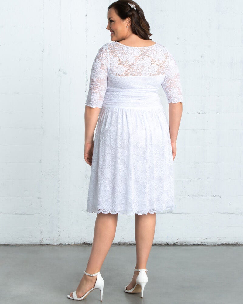 Kiyonna aurora lace wedding dress top