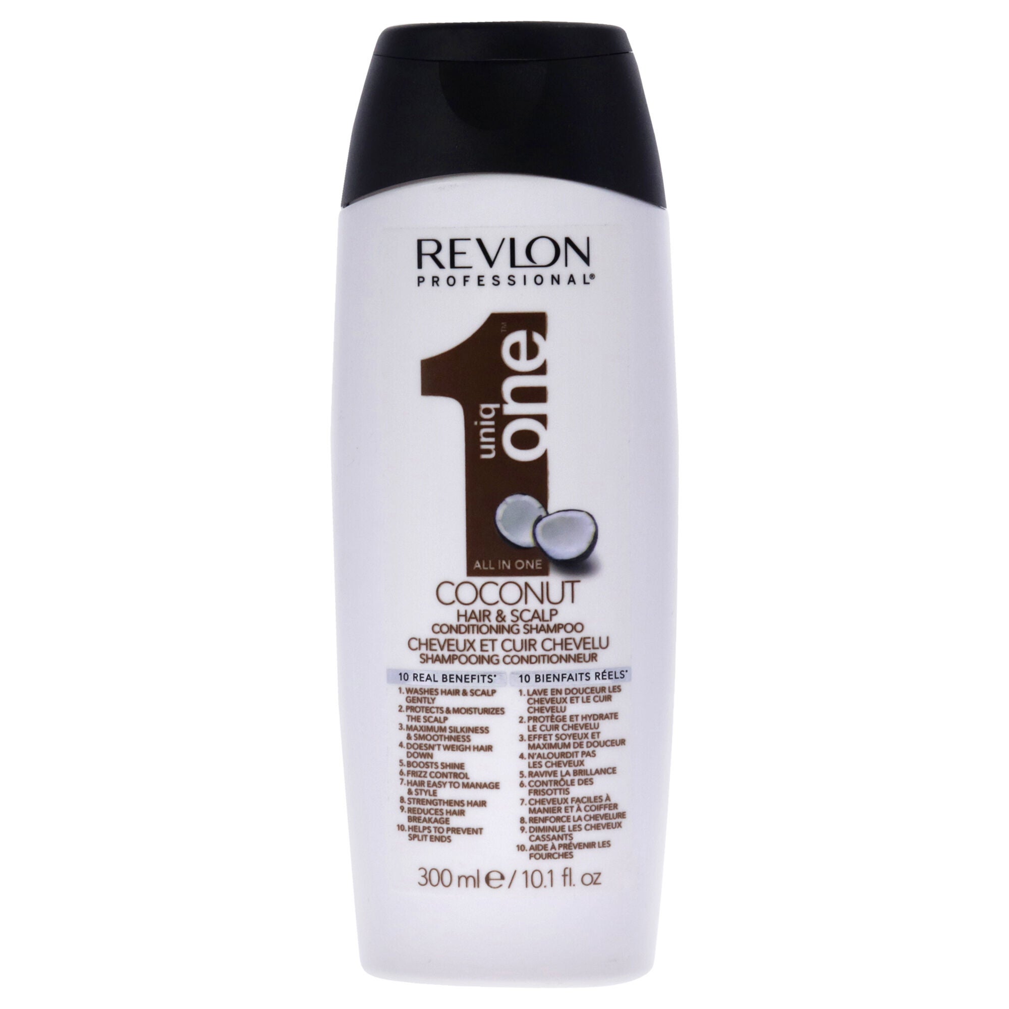 Uniq One All In One Coconut Conditioning Shampoo by Revlon for Unisex - 10.1 oz Shampoo, See Description, hi-res image number 0