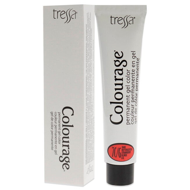 Colourage Permanent Gel Color - 7CG Dark Butterscotch Strawberry Blonde by Tressa for Unisex - 2 oz Hair Color, NA, alternate image number null