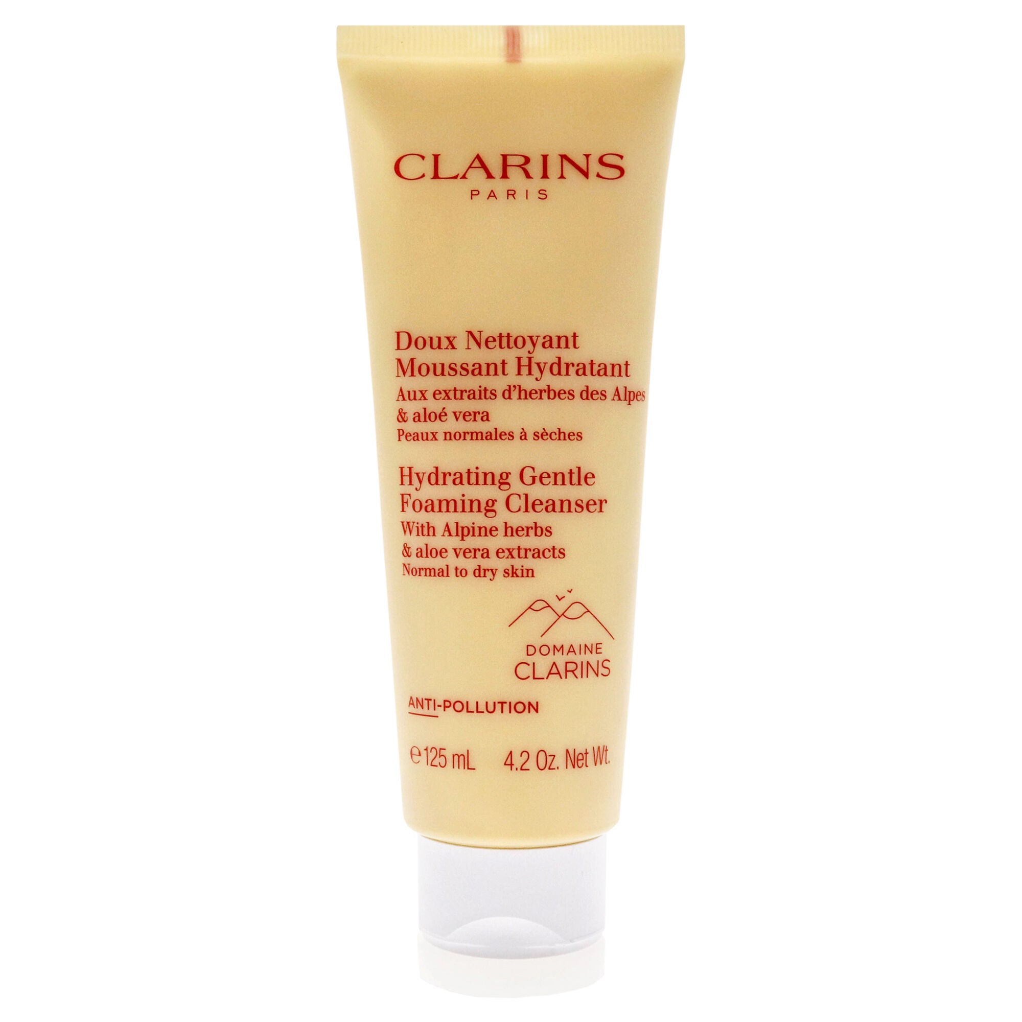 Hydrating Gentle Foaming Cleanser by Clarins for Unisex - 4.2 oz Cleanser, See Description, hi-res image number 0