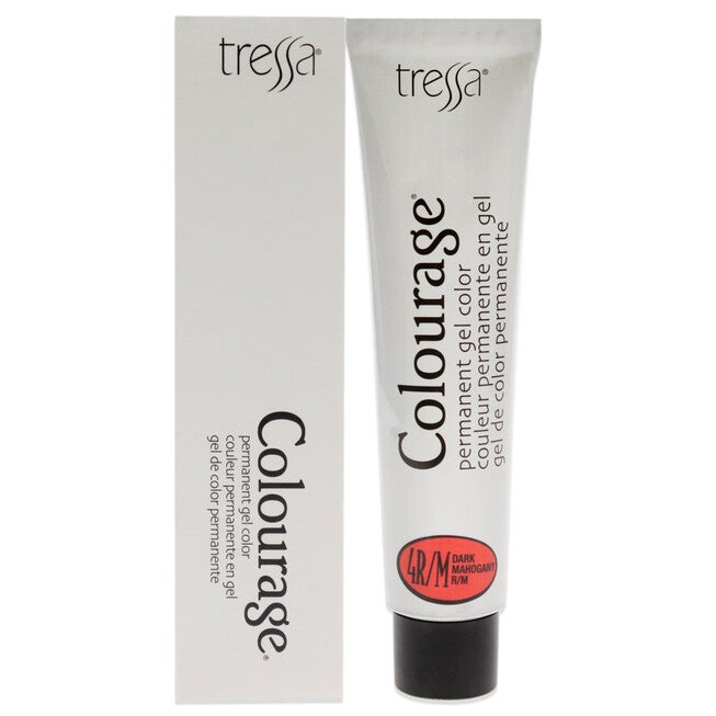 Colourage Permanent Gel Color - 4RM Dark Mahogany by Tressa for Unisex - 2 oz Hair Color, See Description, hi-res image number 0