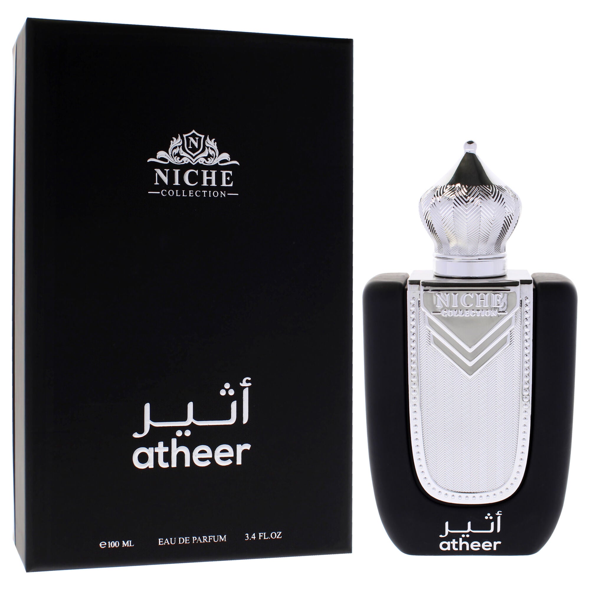 Niche Collection - Atheer by Khalis for Men - 3.4 oz EDP Spray, Clear, alternate image number 2