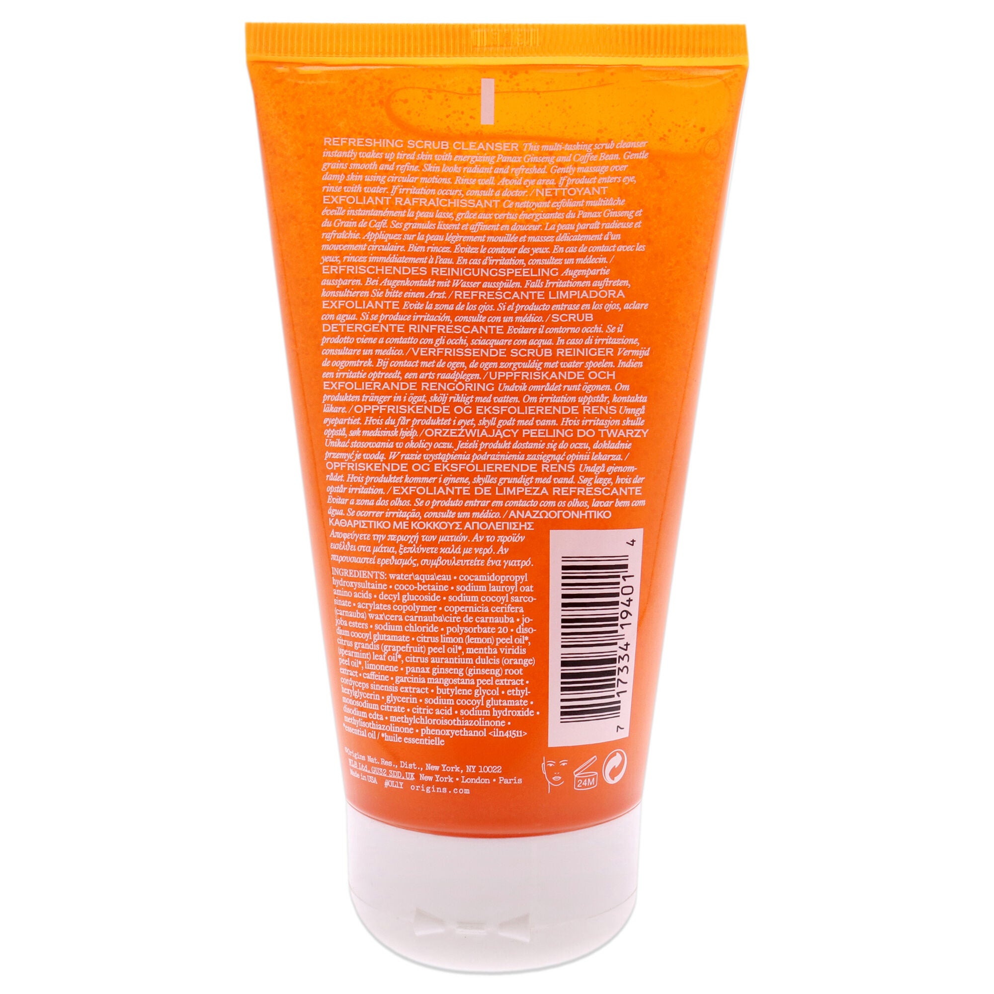 Ginzing Refreshing Scrub Cleanser by Origins for Unisex - 5 oz Cleanser, See Description, alternate image number 1