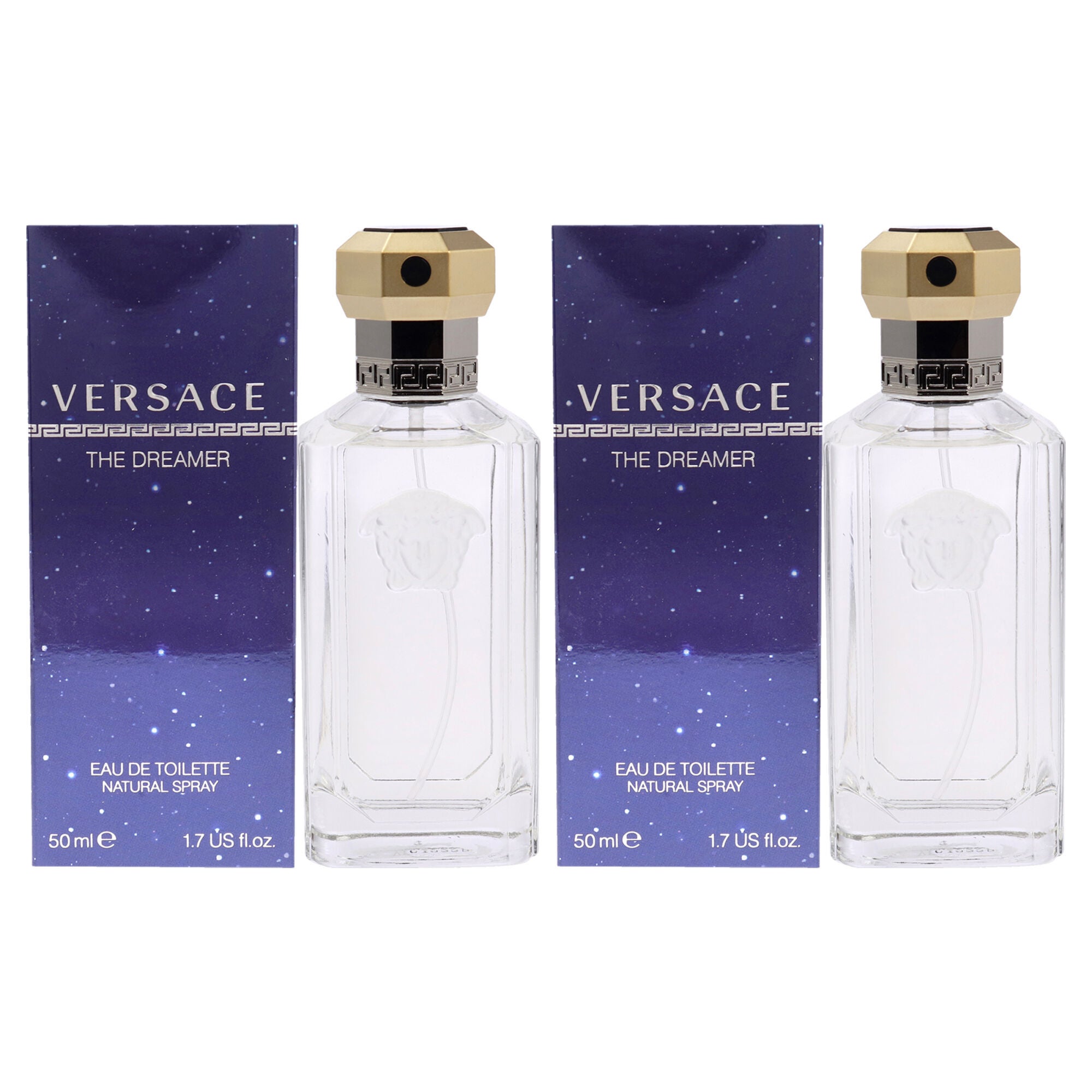 Dreamer by Versace for Men - 1.7 oz EDT Spray - Pack of 2, Clear, hi-res image number 0