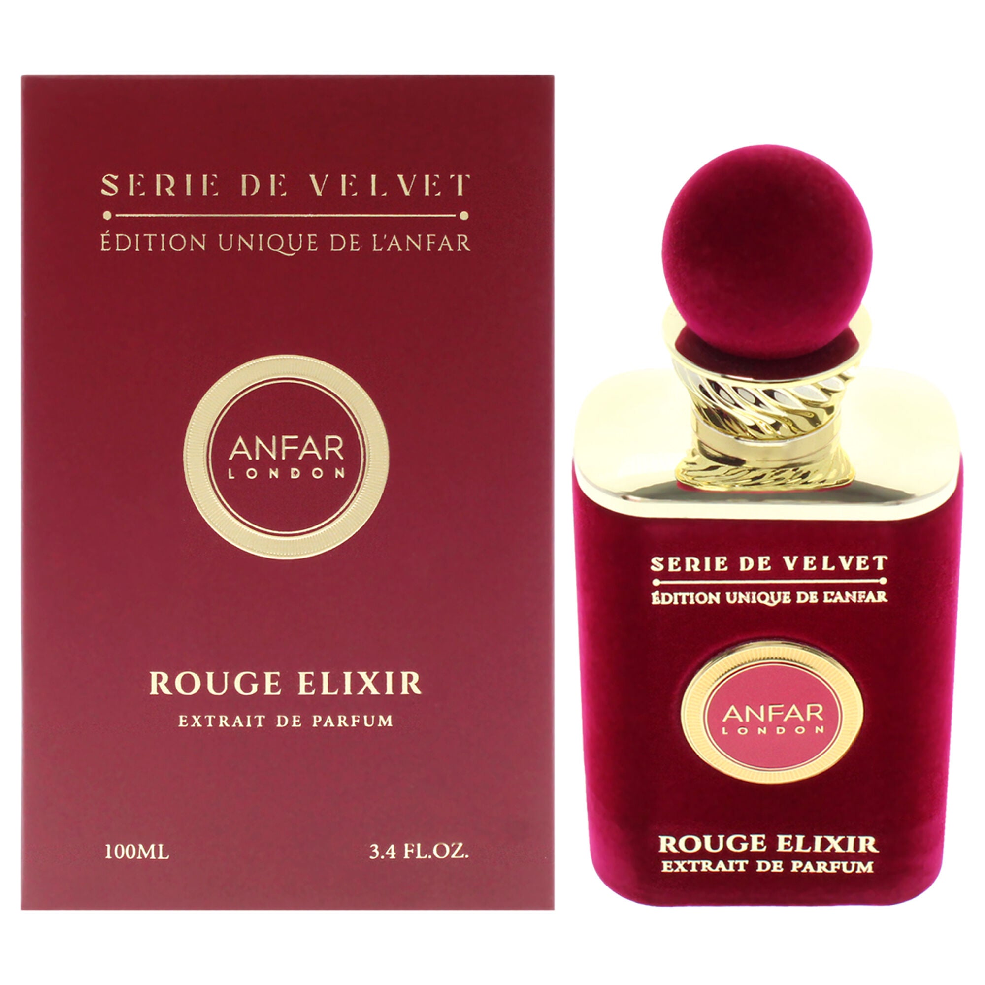 Serie De Velvet - Rouge Elixir by Anfar for Women - 3.4 oz Extrait De Parfum Spray, See Description, hi-res image number 0
