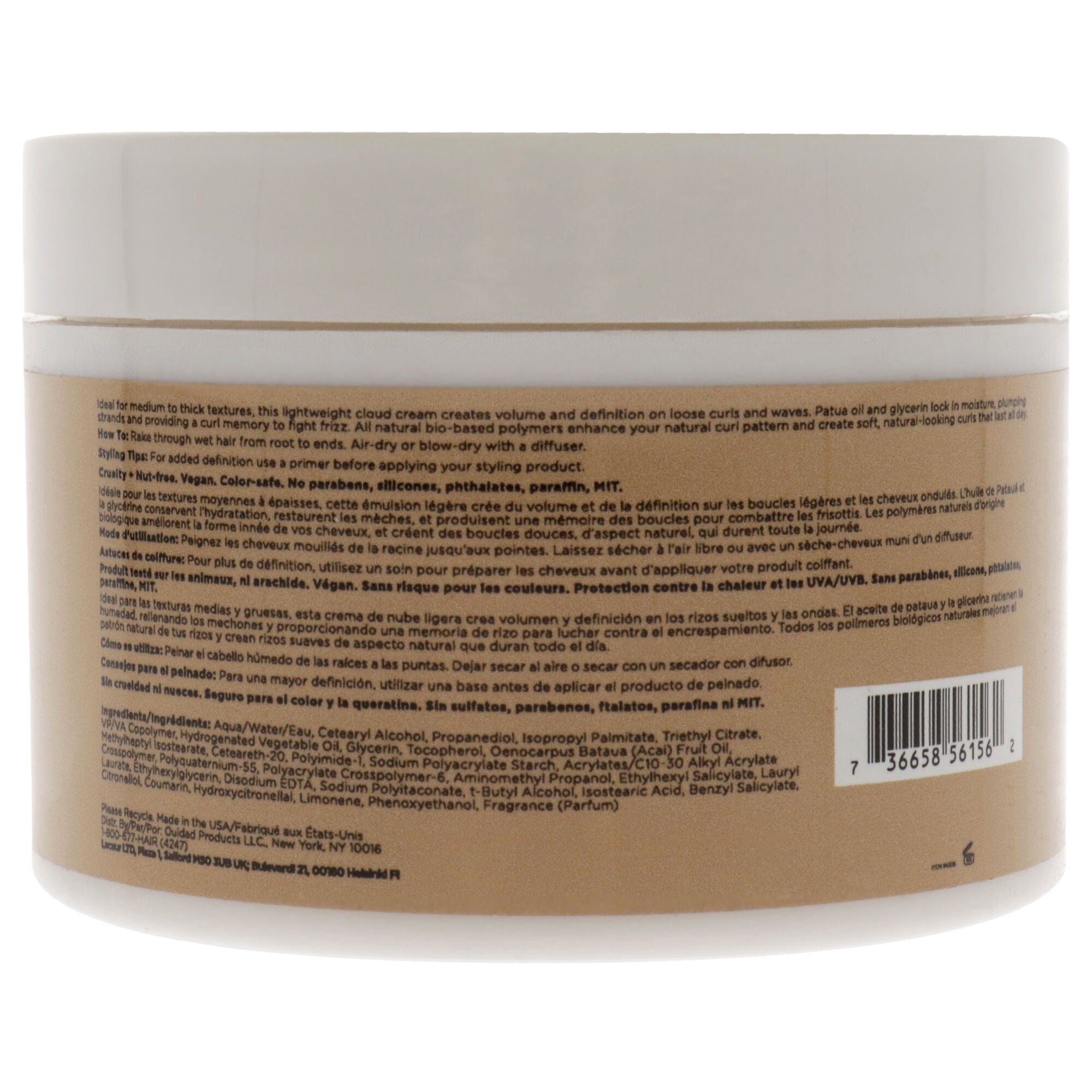 Coil Infusion Take Shape Plumping Plus Defining Cream by Ouidad for Unisex - 8 oz Cream, See Description, alternate image number 1