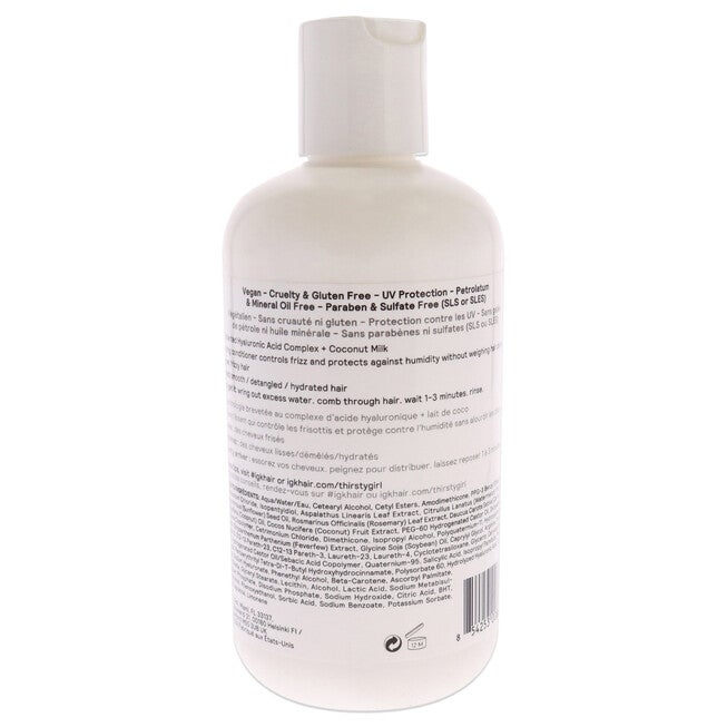 Thirsty Girl Coconut Milk Anti-Frizz Conditioner by IGK for Unisex - 8 oz Conditioner, NA, alternate image number null