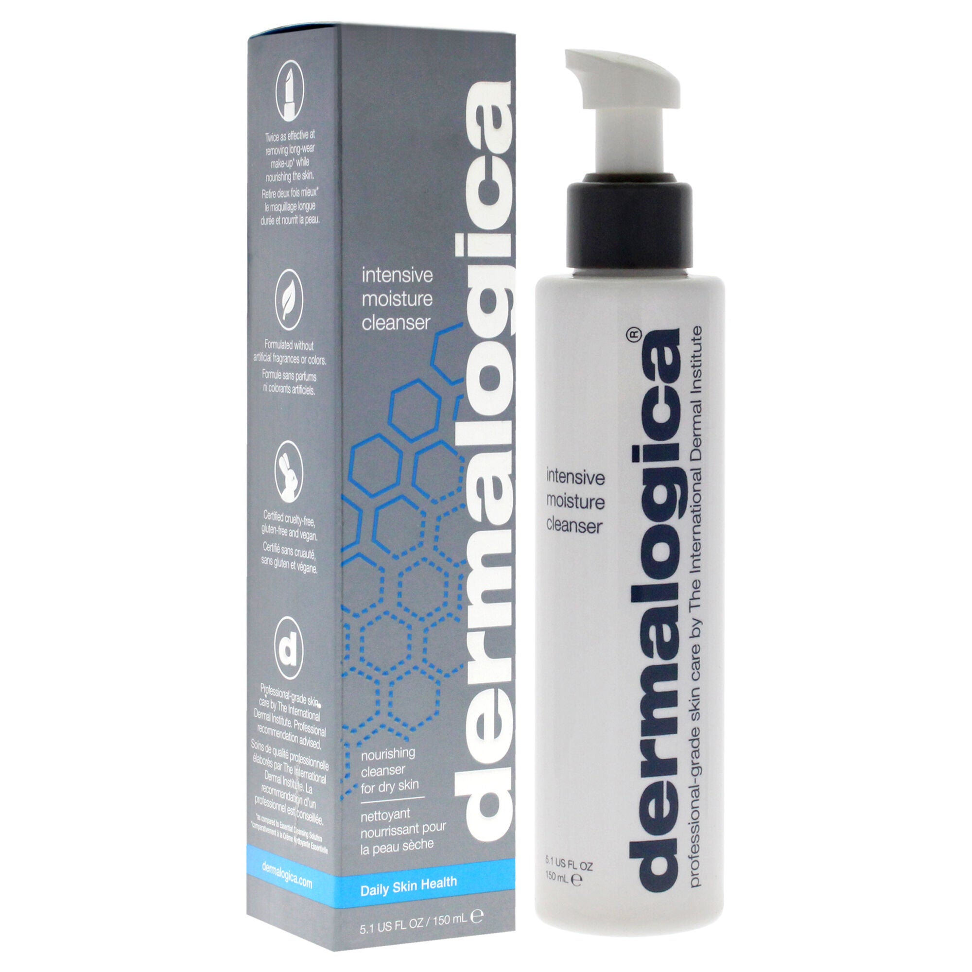 Intensive Moisture Cleanser by Dermalogica for Unisex - 5.1 oz Cleanser, See Description, alternate image number 2