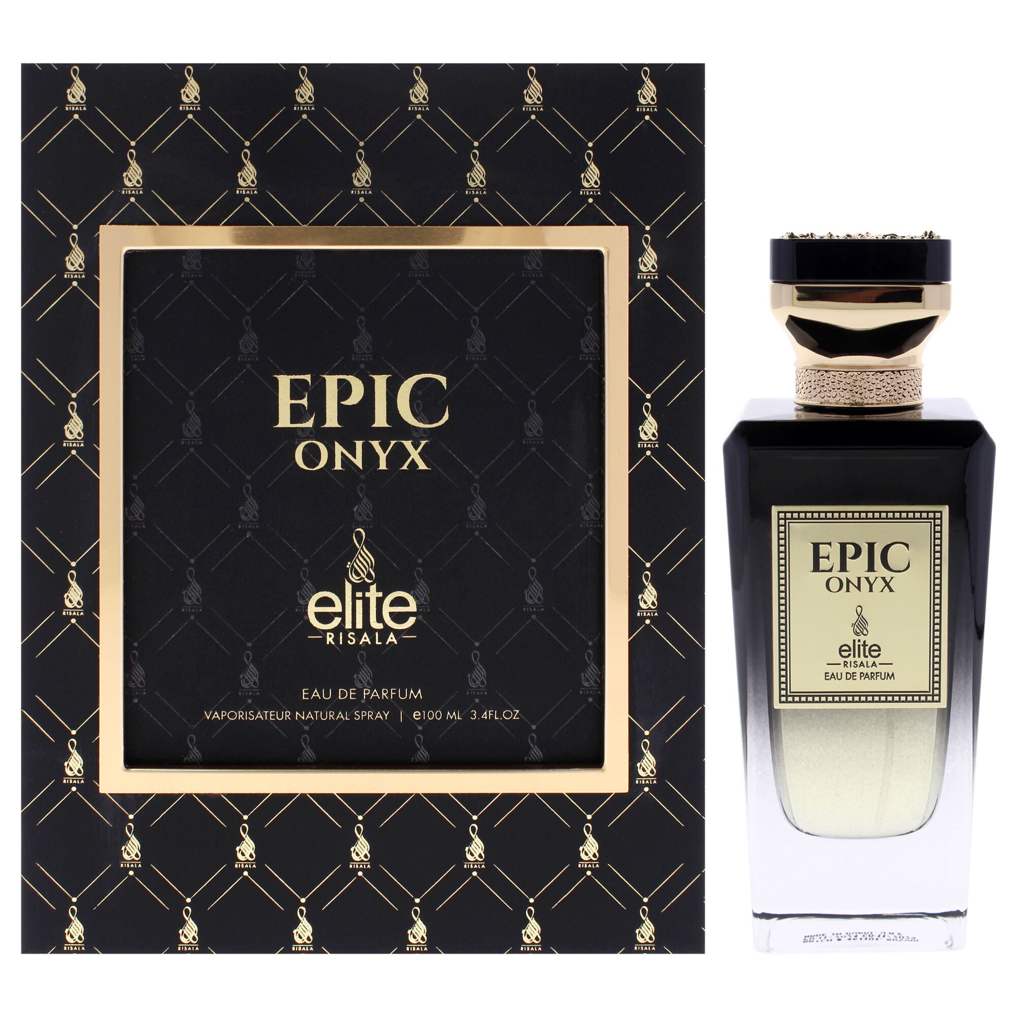 Elite - Epic Onyx by Risala for Unisex - 3.4 oz EDP Spray, Clear, hi-res image number 0