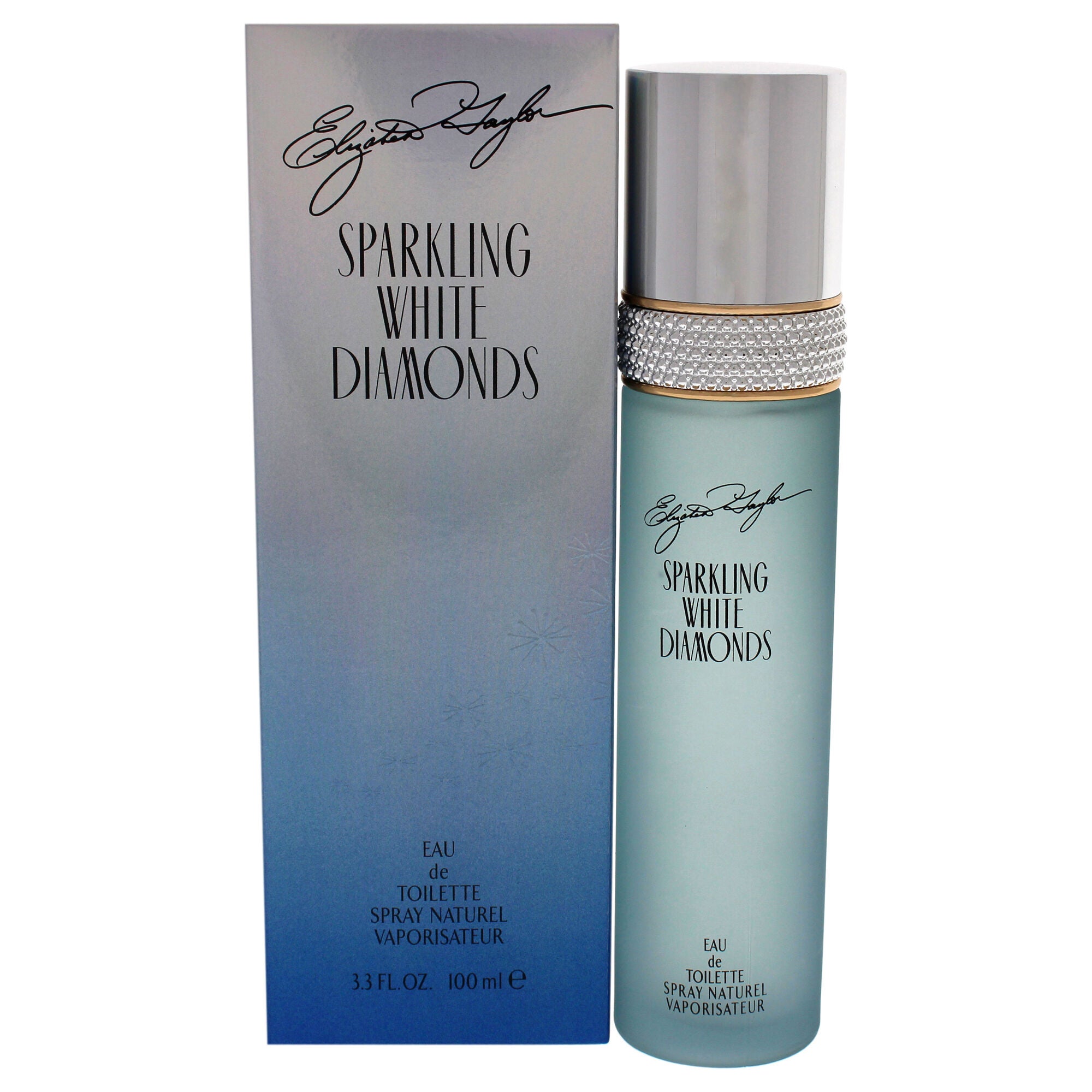 Sparkling White Diamonds by Elizabeth Taylor for Women - 3.3 oz EDT Spray, See Description, hi-res image number 0