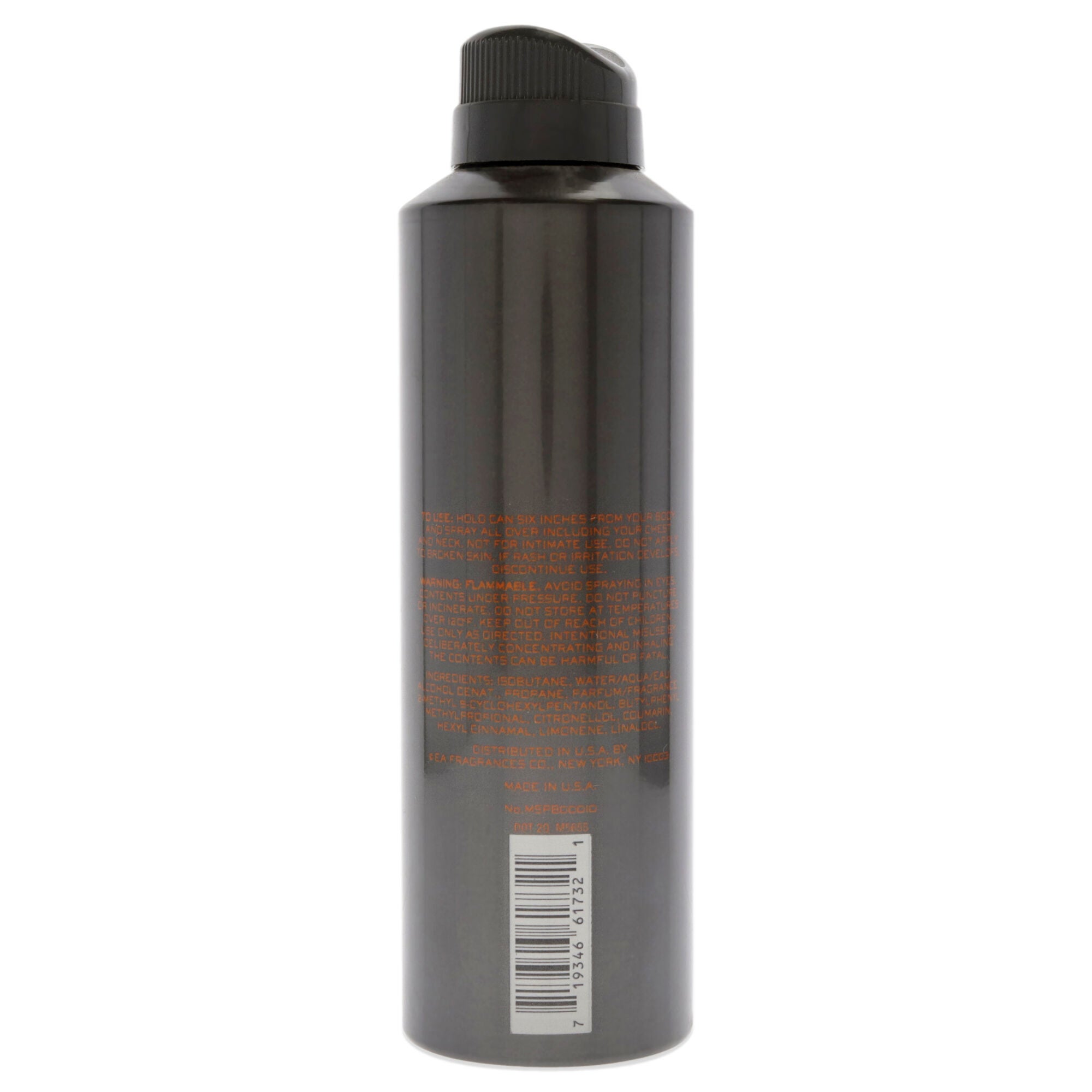 Curve Sport by Liz Claiborne for Men - 6 oz Deodorant Body Spray, See Description, alternate image number 2