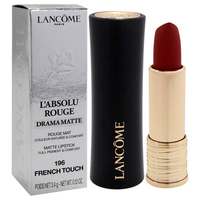 LAbsolu Rouge Drama Matte Lipstick - 196 French Touch by Lancome for Women - 0.12 oz Lipstick, , alternate image number null