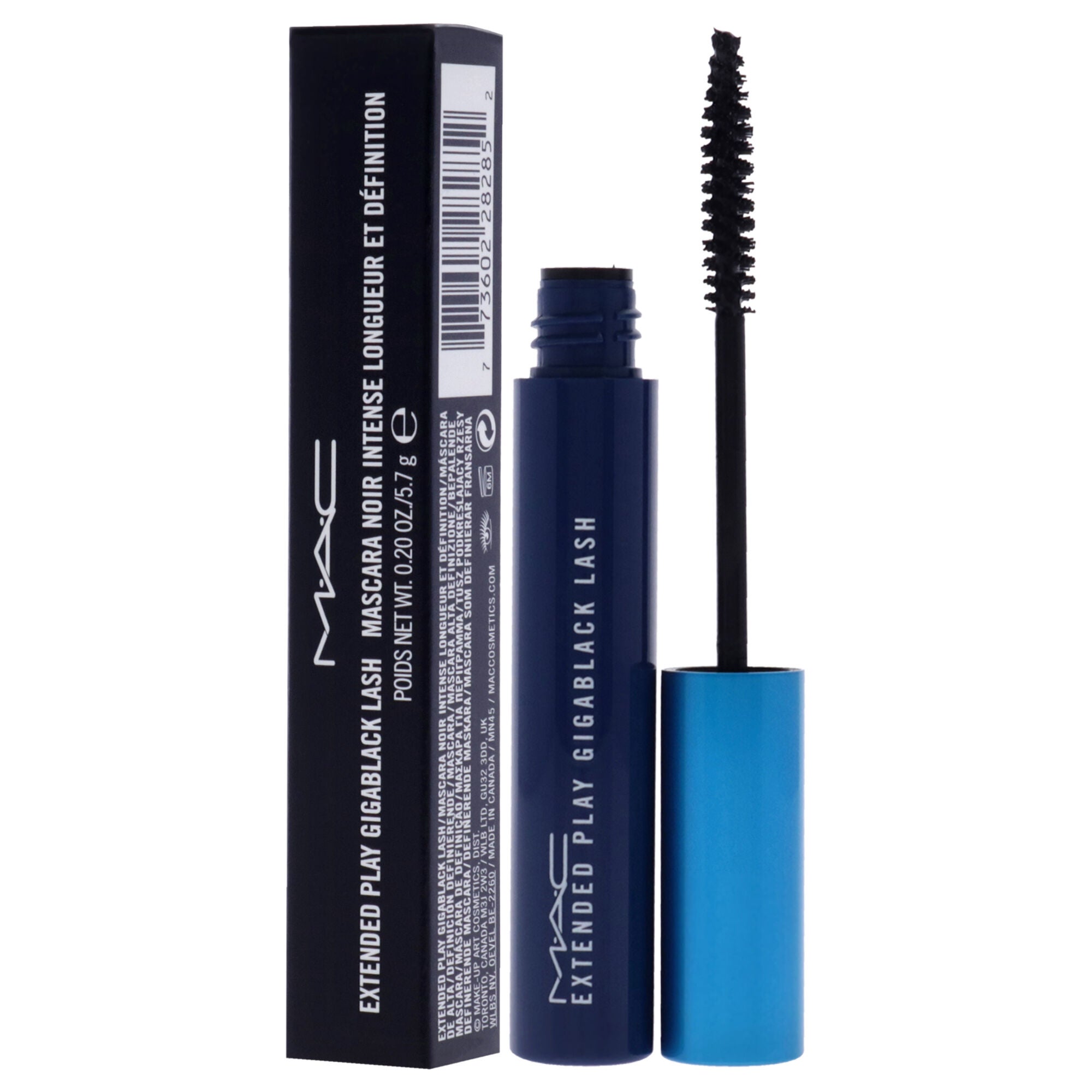 Extended Play Gigablack Lash Mascara by MAC for Women - 0.2 oz Mascara, , alternate image number 7