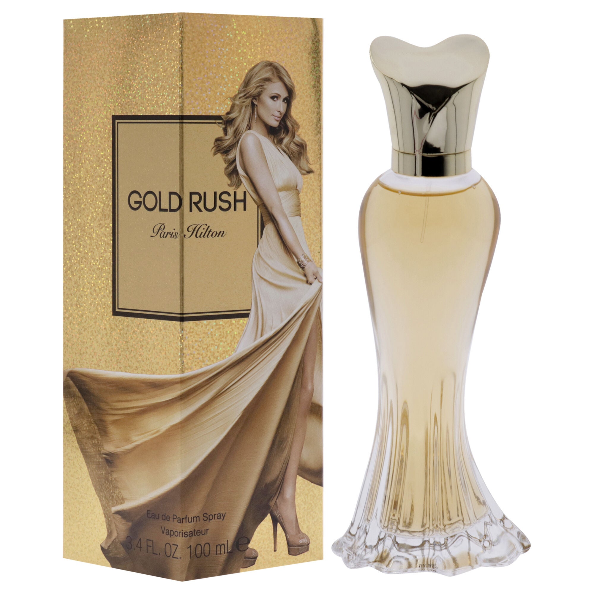 Gold Rush by Paris Hilton for Women - 3.4 oz EDP Spray, See Description, hi-res image number 0