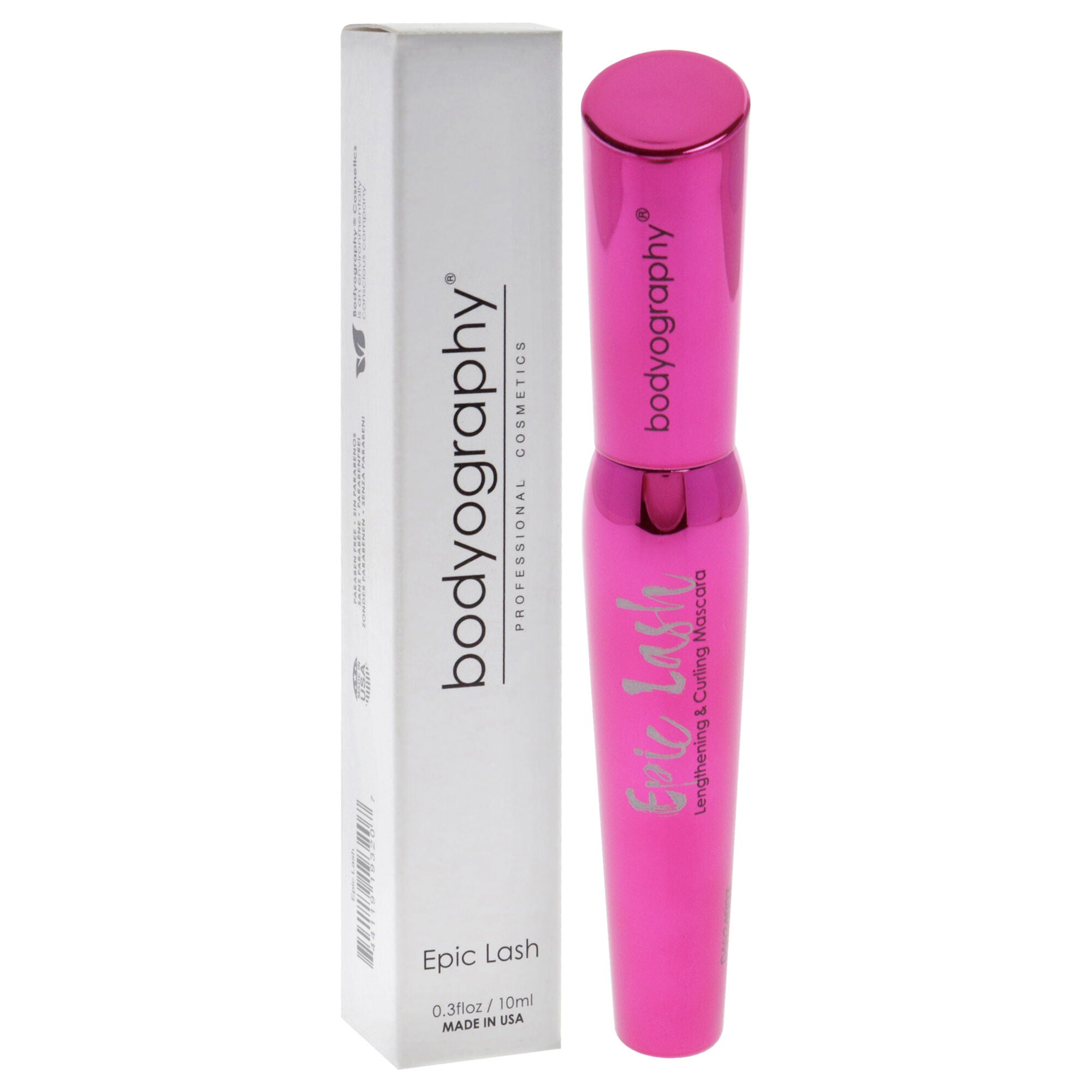 Epic Lash Lengthening and Curling Mascara - Black by Bodyography for Women - 0.3 oz Mascara, See Description, alternate image number 1