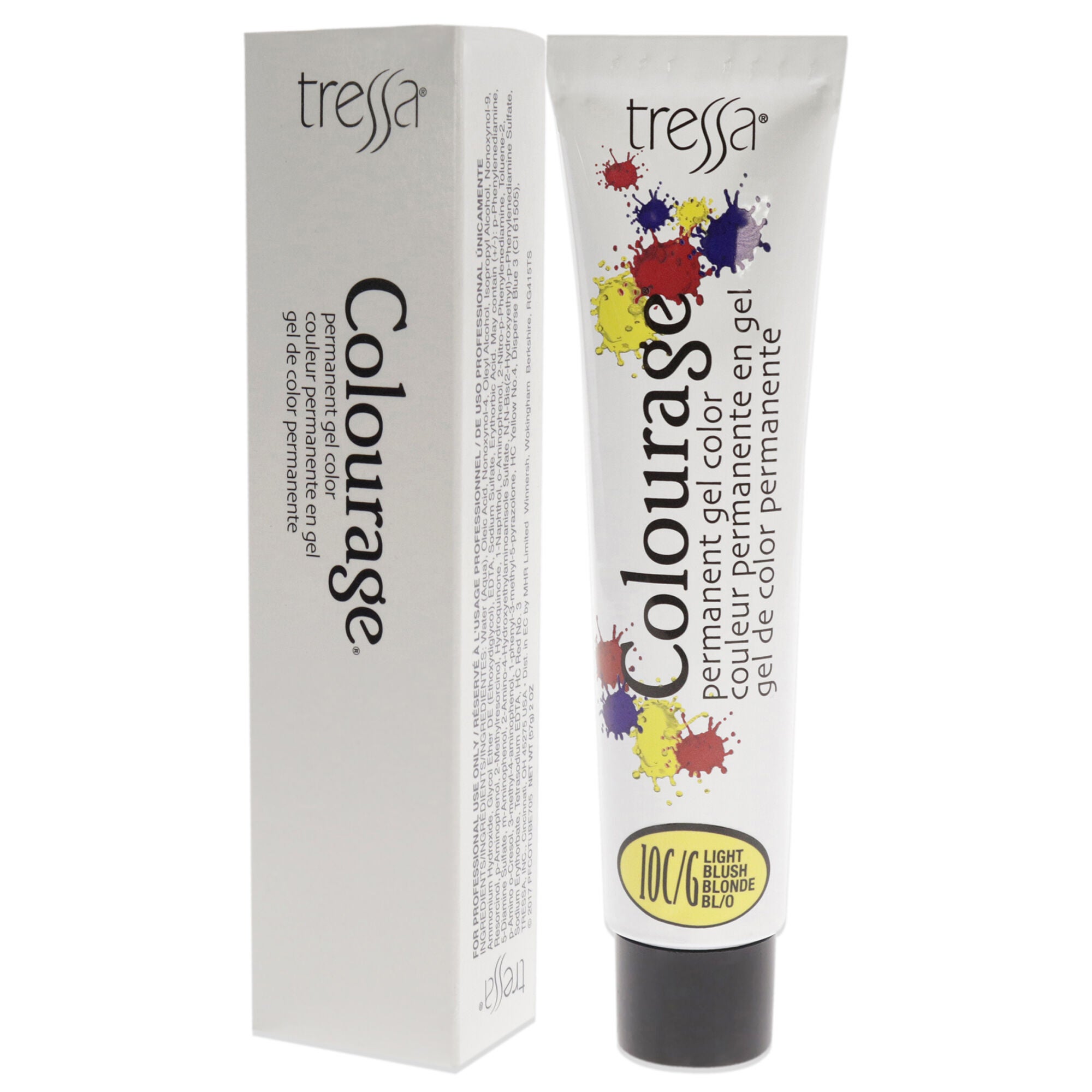 Colourage Permanent Gel Color - 10CG Light Blush Blonde by Tressa for Unisex - 2 oz Hair Color, See Description, alternate image number 3