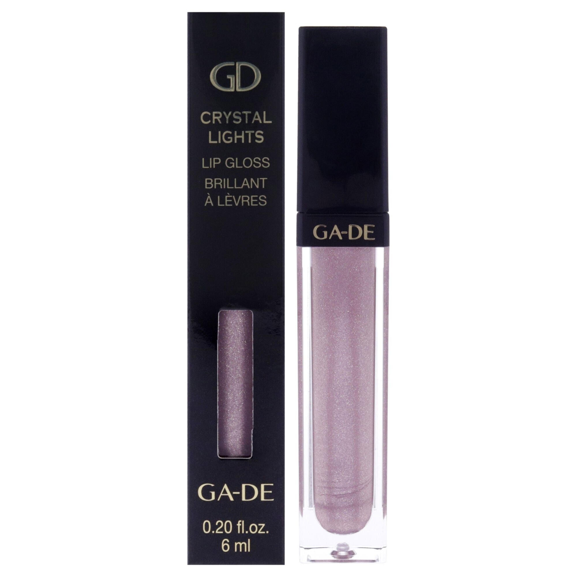 Crystal Lights Lip Gloss - 520 Rose Diamond by GA-DE for Women - 0.2 oz Lip Gloss, See Description, hi-res image number 0