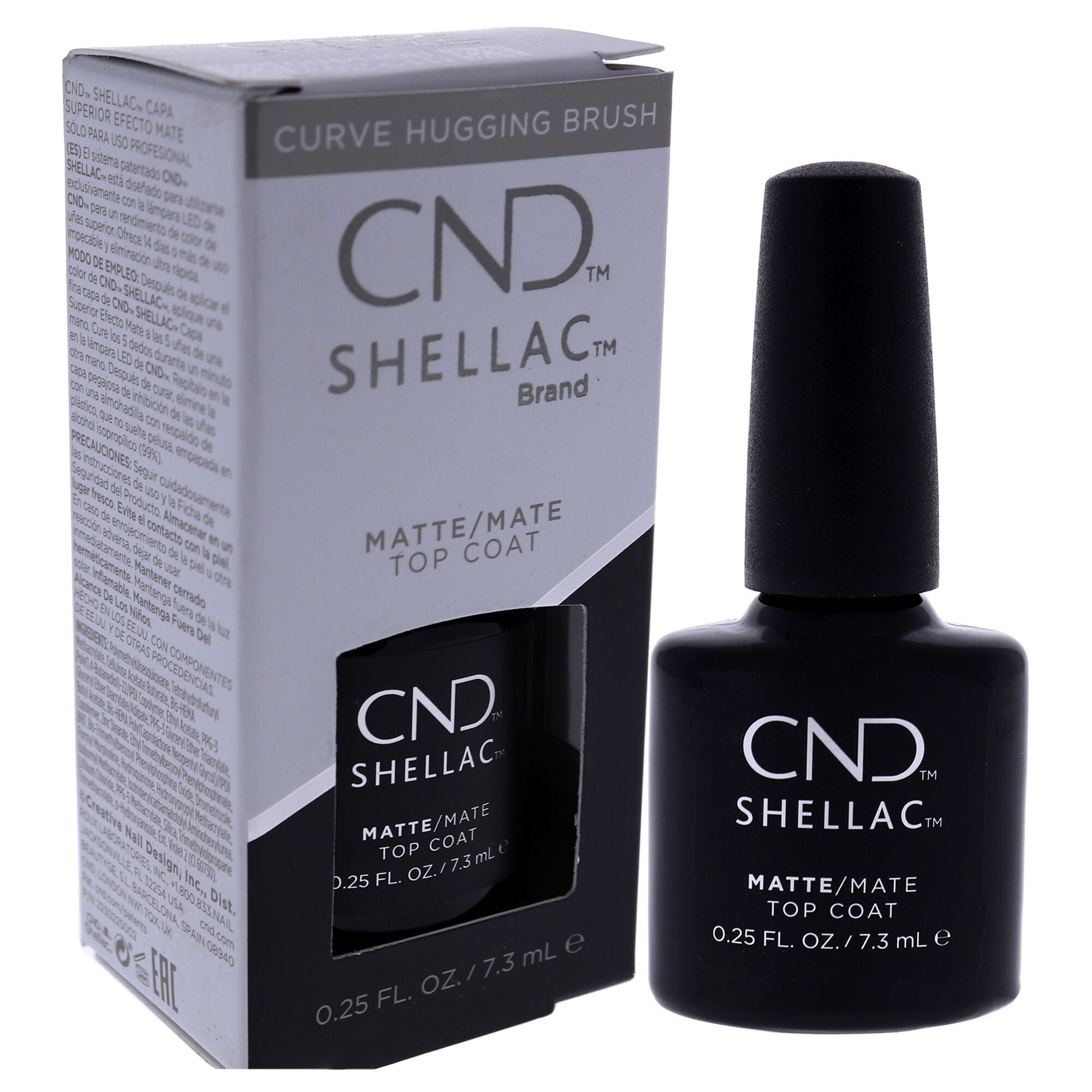Shellac Nail Color - Matte Top Coat by CND for Women - 0.25 oz Nail Polish, , alternate image number 8