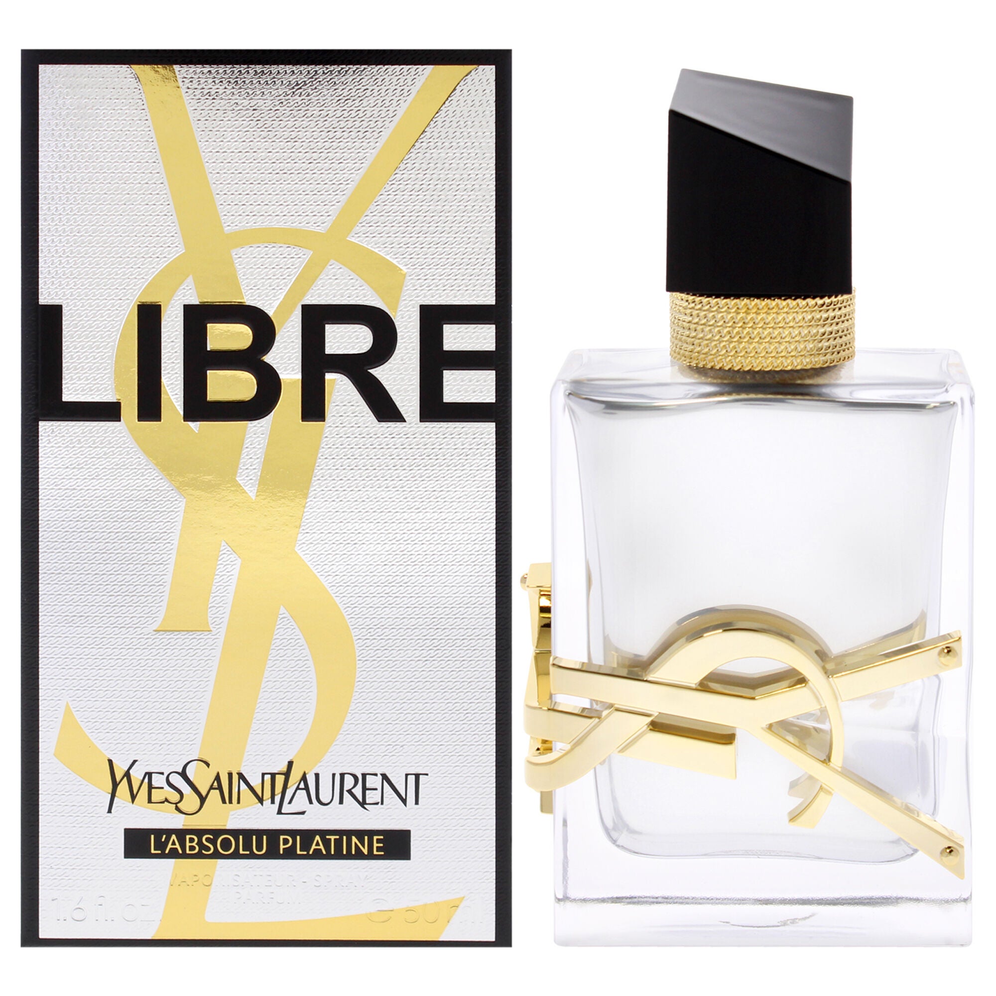 Libre LAbsolu Platine by Yves Saint Laurent for Women - 1.7 oz Parfum Spray, Clear, hi-res image number 0
