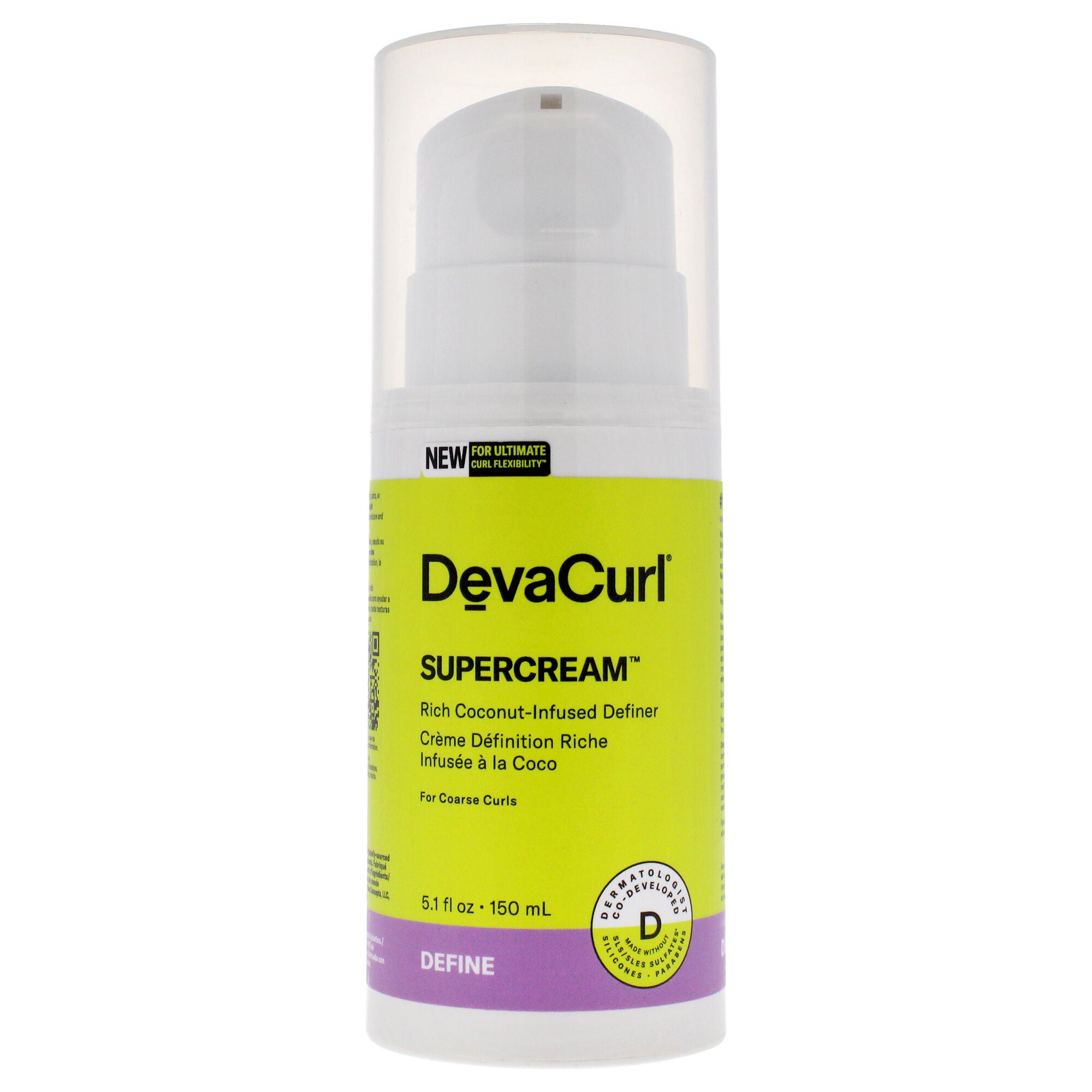 Super Cream-NP by DevaCurl for Unisex - 5.1 oz Cream, See Description, hi-res image number 0