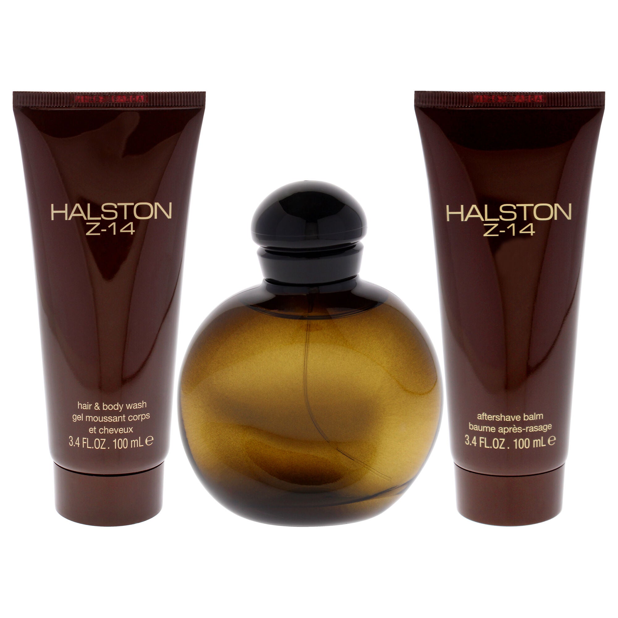 Halston Z-14 by Halston for Men - 2 Pc Gift Set 4.2oz Cologne Spray, 3.4oz After Shave Balm, 3.4oz Hair and Body Wash, See Description, alternate image number 4