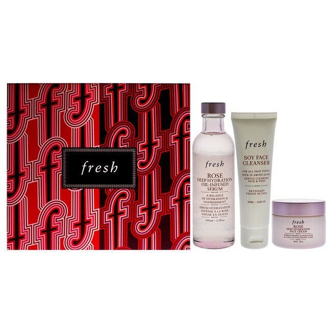 Three Step Hydration Heroes Kit by Fresh for Women - 3 Pc Set, NA, hi-res image number null