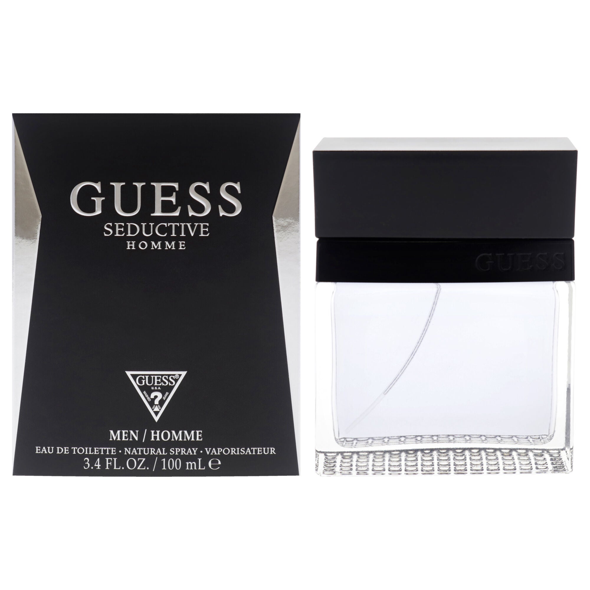 Guess Seductive by Guess for Men - 3.4 oz EDT Spray, See Description, hi-res image number 0
