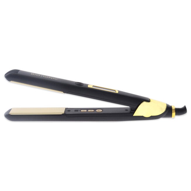 Gold Pro Smoothing and Styliing Iron - Z-GPT-SM-1.0 by Bio Ionic for Women - 1 Inch Flat Iron, , alternate image number null